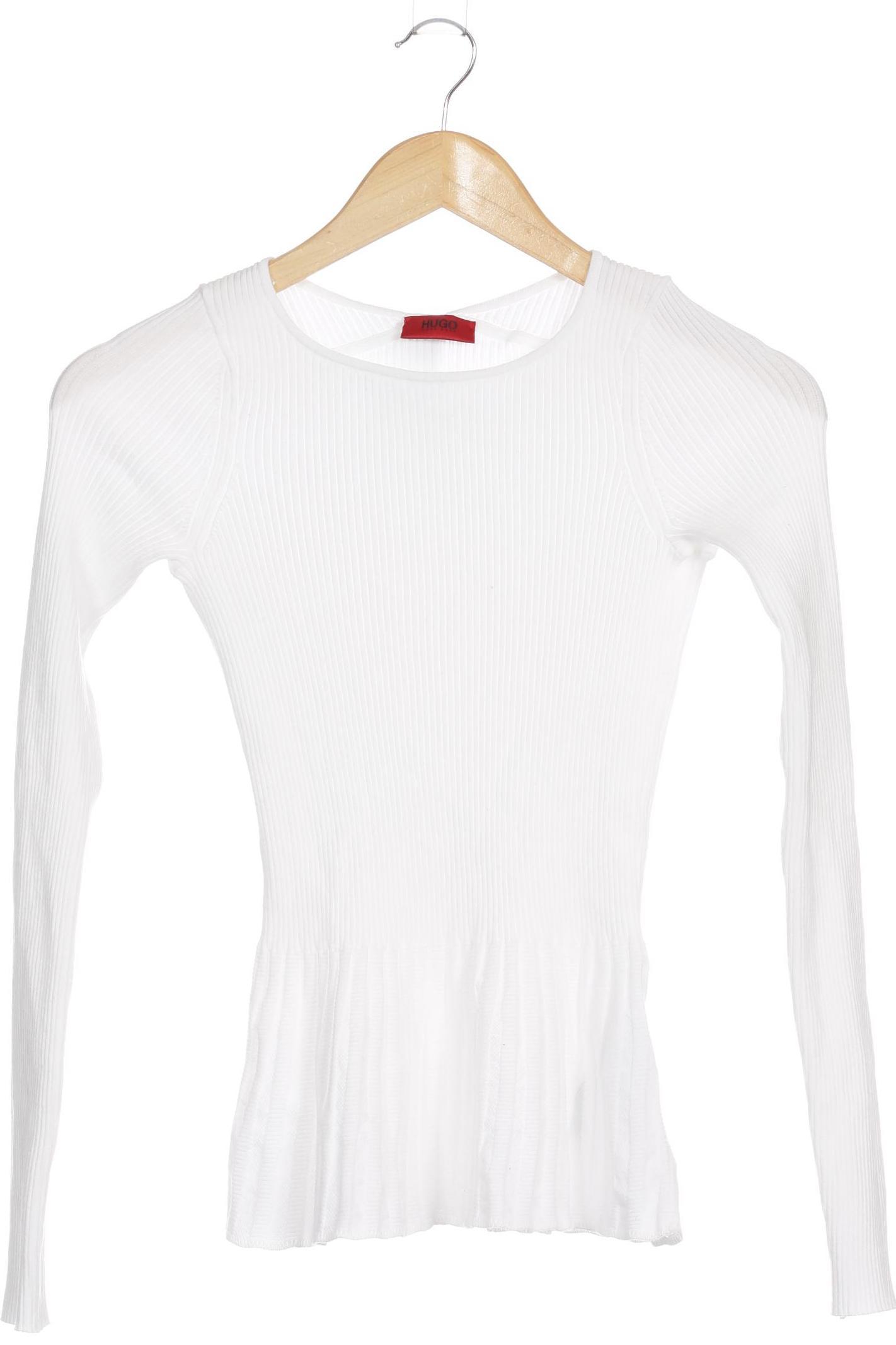 

Hugo by Hugo Boss Damen Pullover, weiß, Gr.