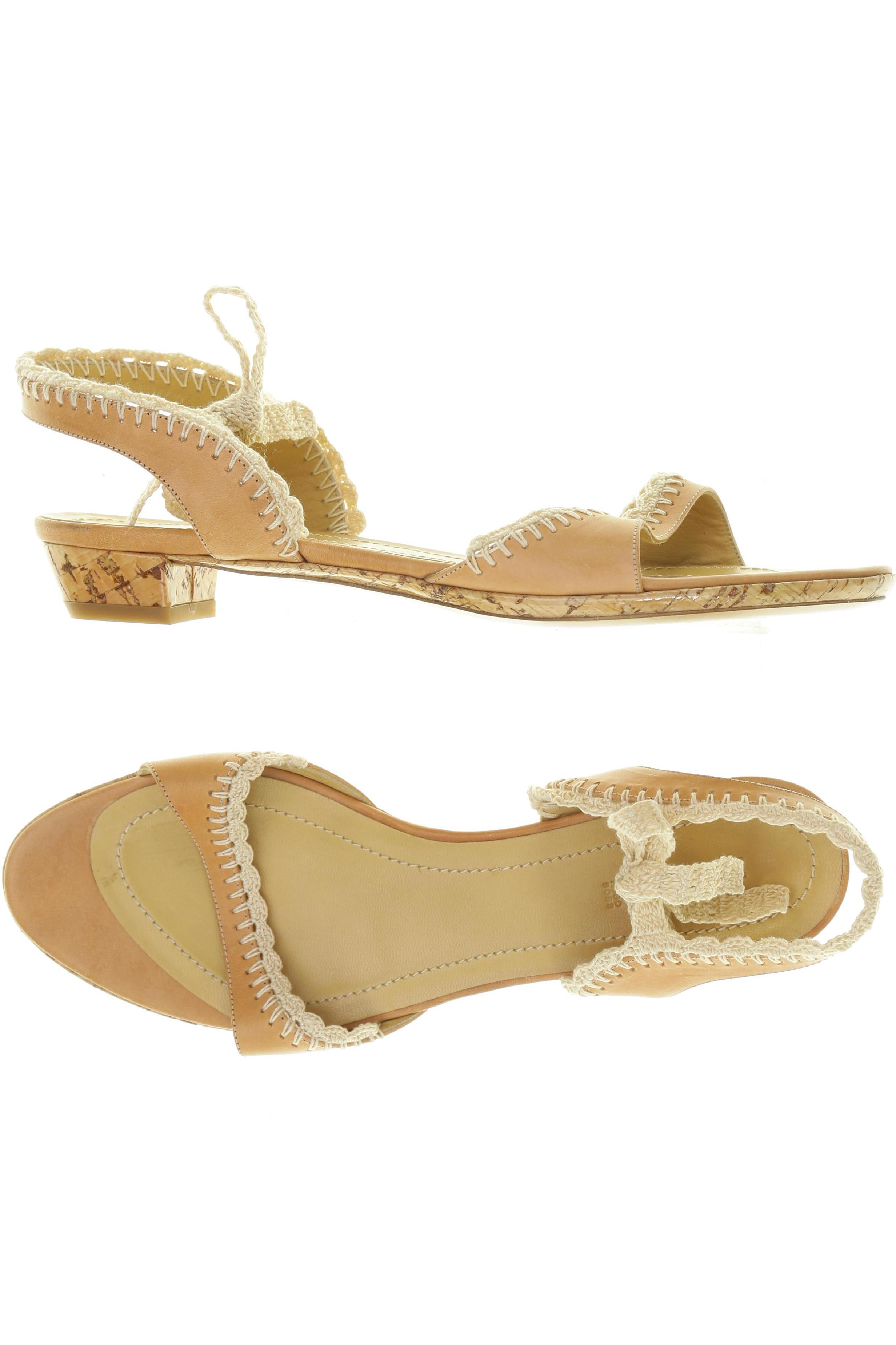 

Hugo by Hugo Boss Damen Sandale, beige, Gr. 39