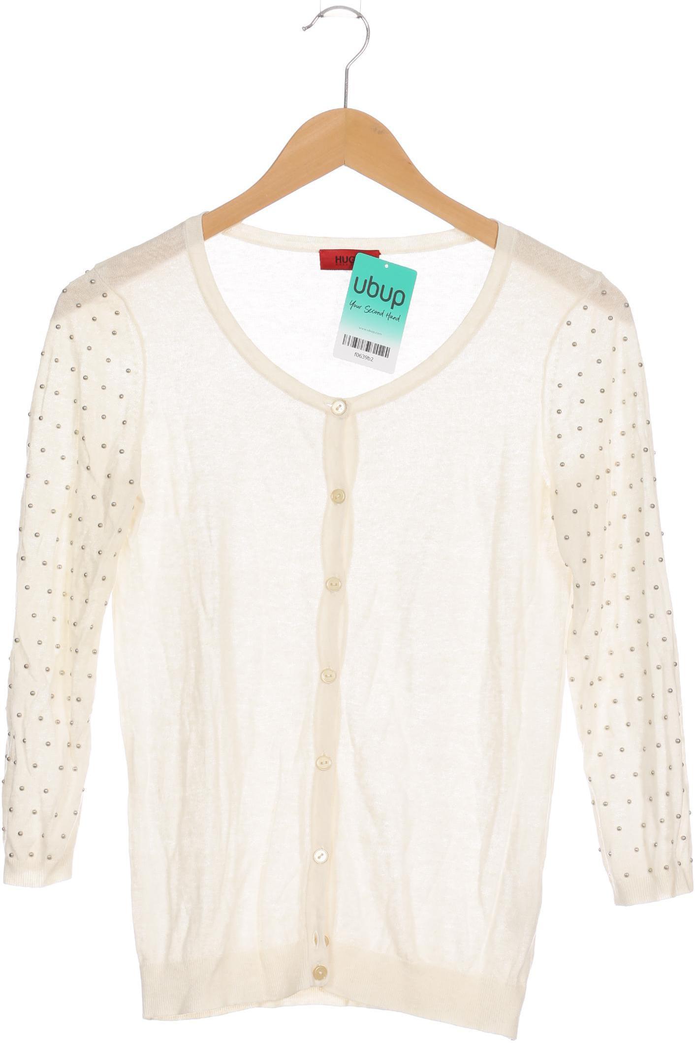 

Hugo by Hugo Boss Damen Strickjacke, weiß, Gr.