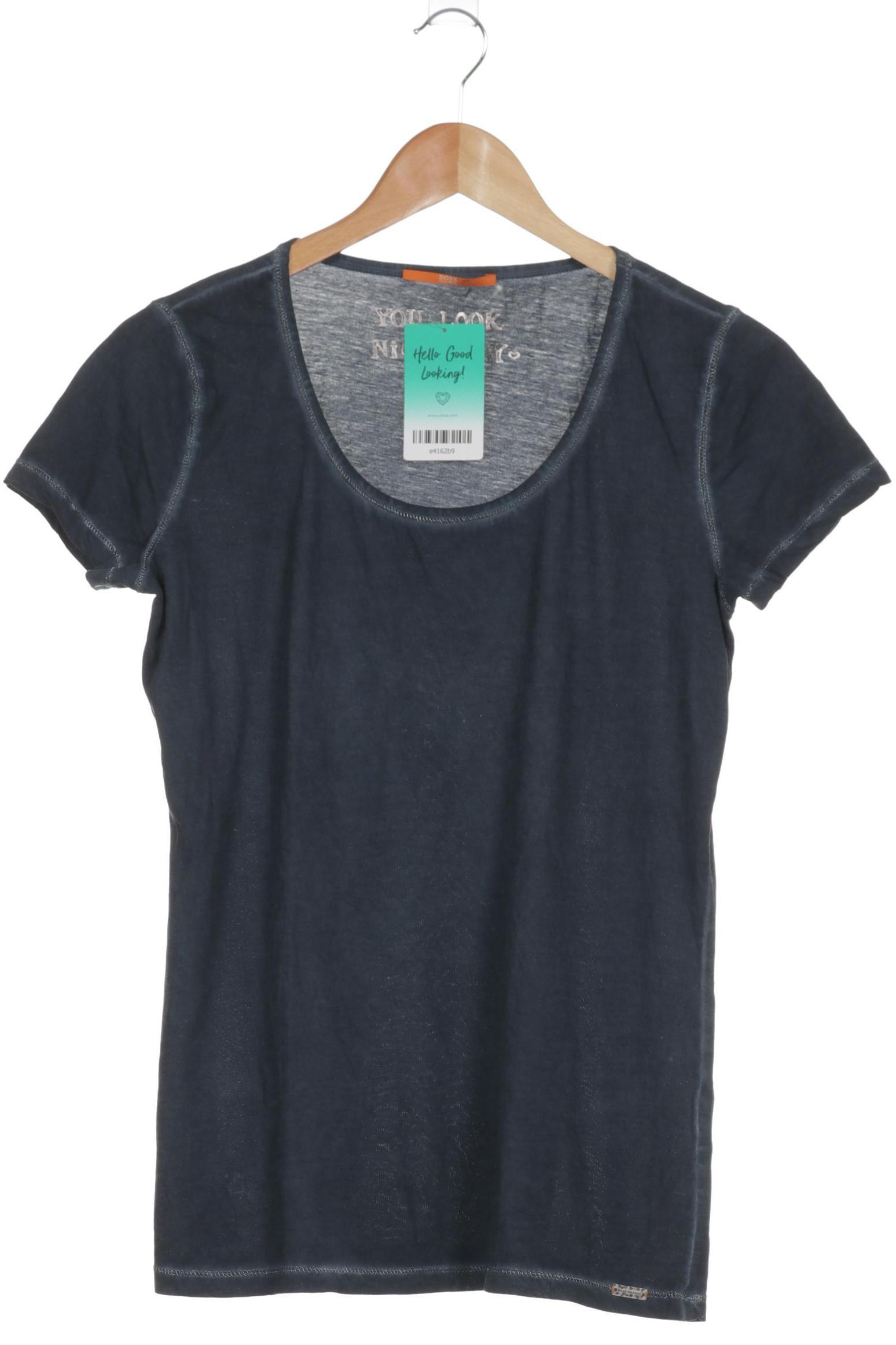 

Boss Orange Damen T-Shirt, blau, Gr.