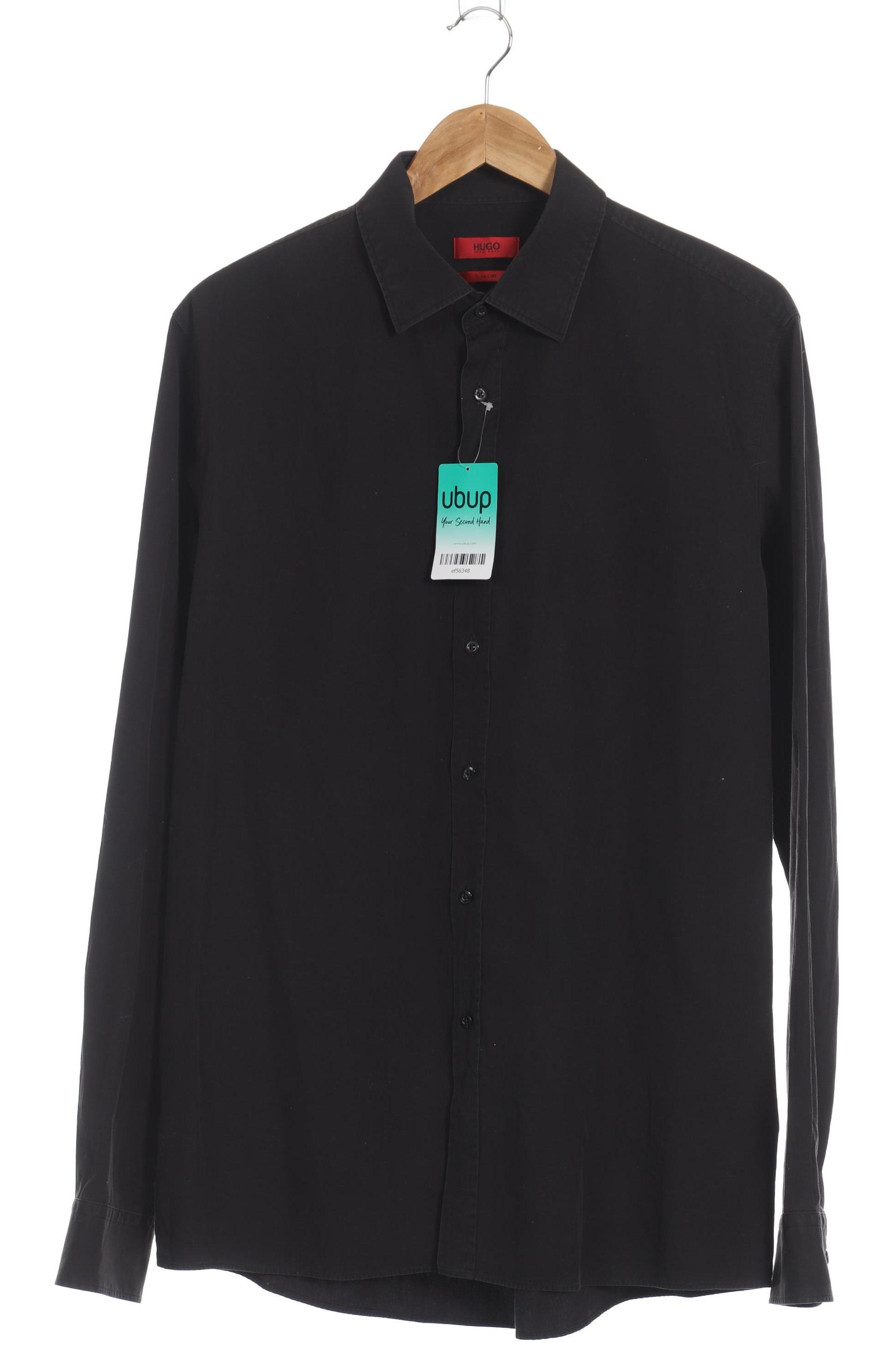 

Hugo by Hugo Boss Herren Hemd, schwarz, Gr.