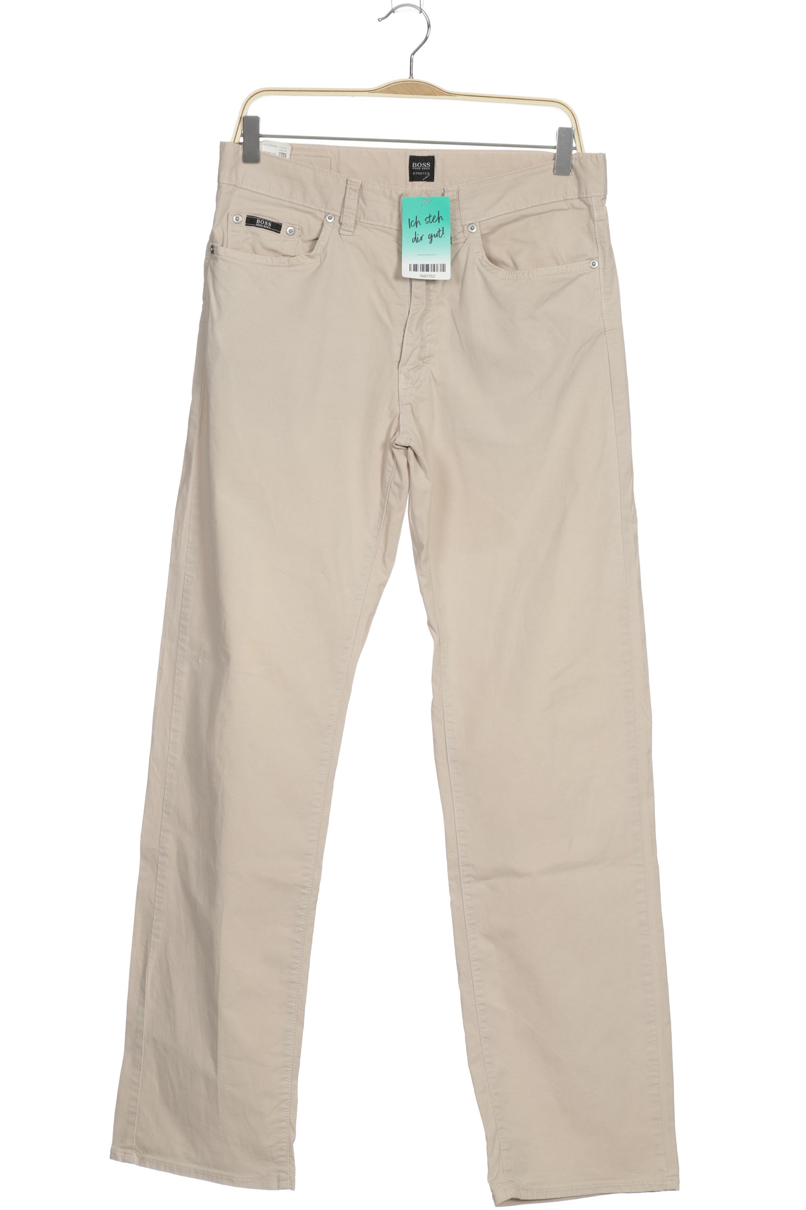 

Boss by Hugo Boss Herren Stoffhose, beige, Gr. 32