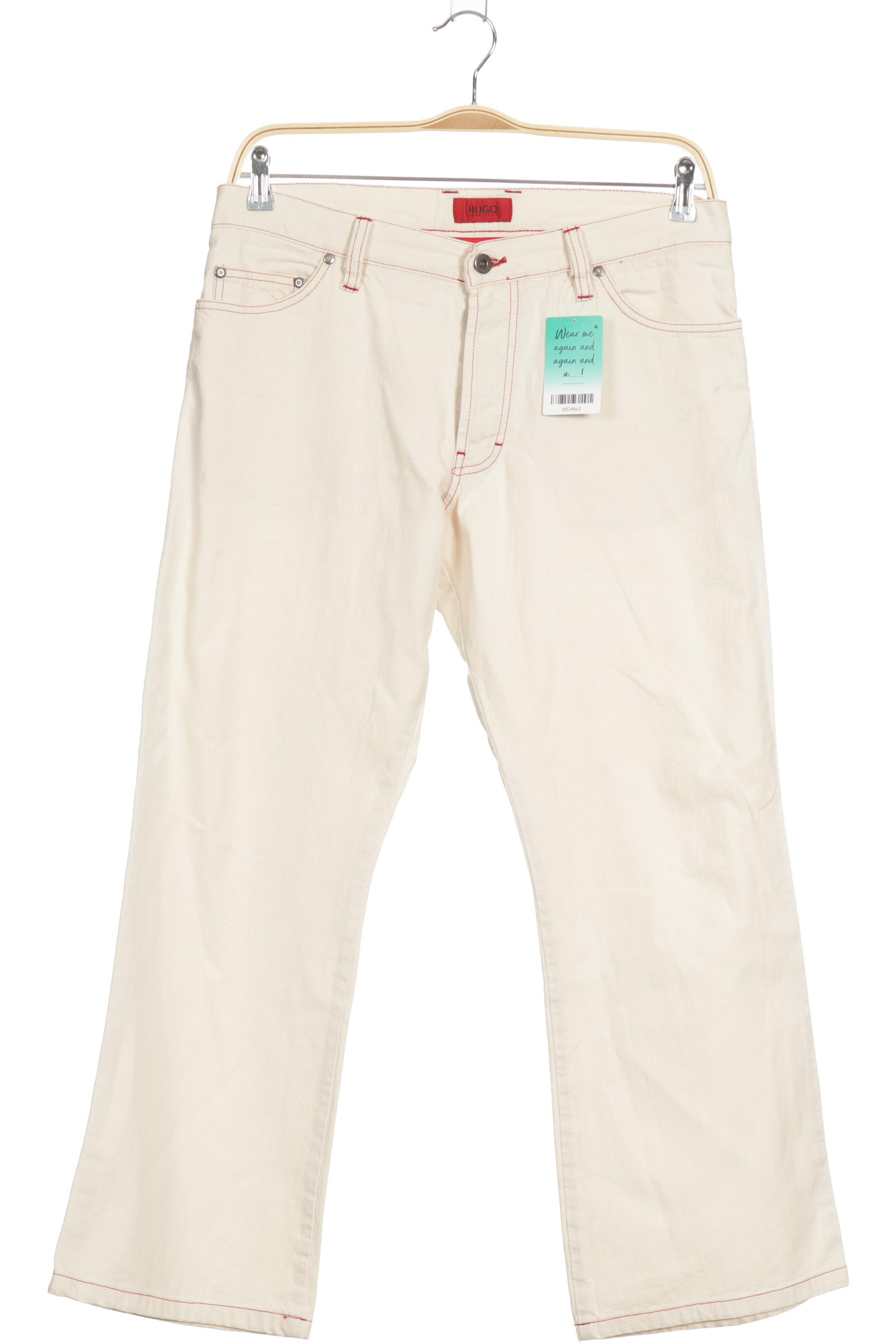 Thumbnail - Hugo by Hugo Boss Herren Jeans, weiß, Gr. 34
