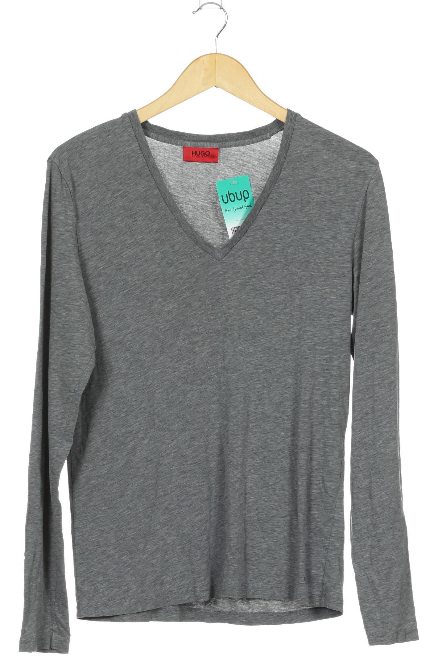 

Hugo by Hugo Boss Herren Langarmshirt, grau, Gr.