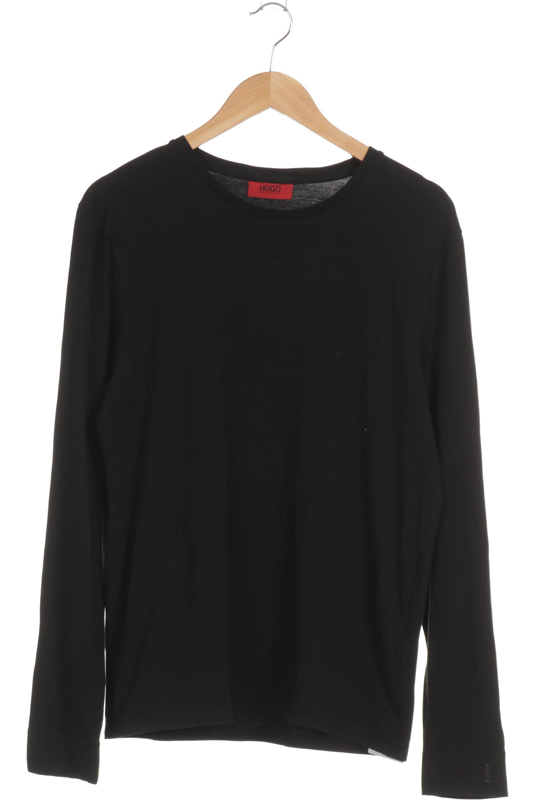 

Hugo by Hugo Boss Herren Langarmshirt, schwarz, Gr.