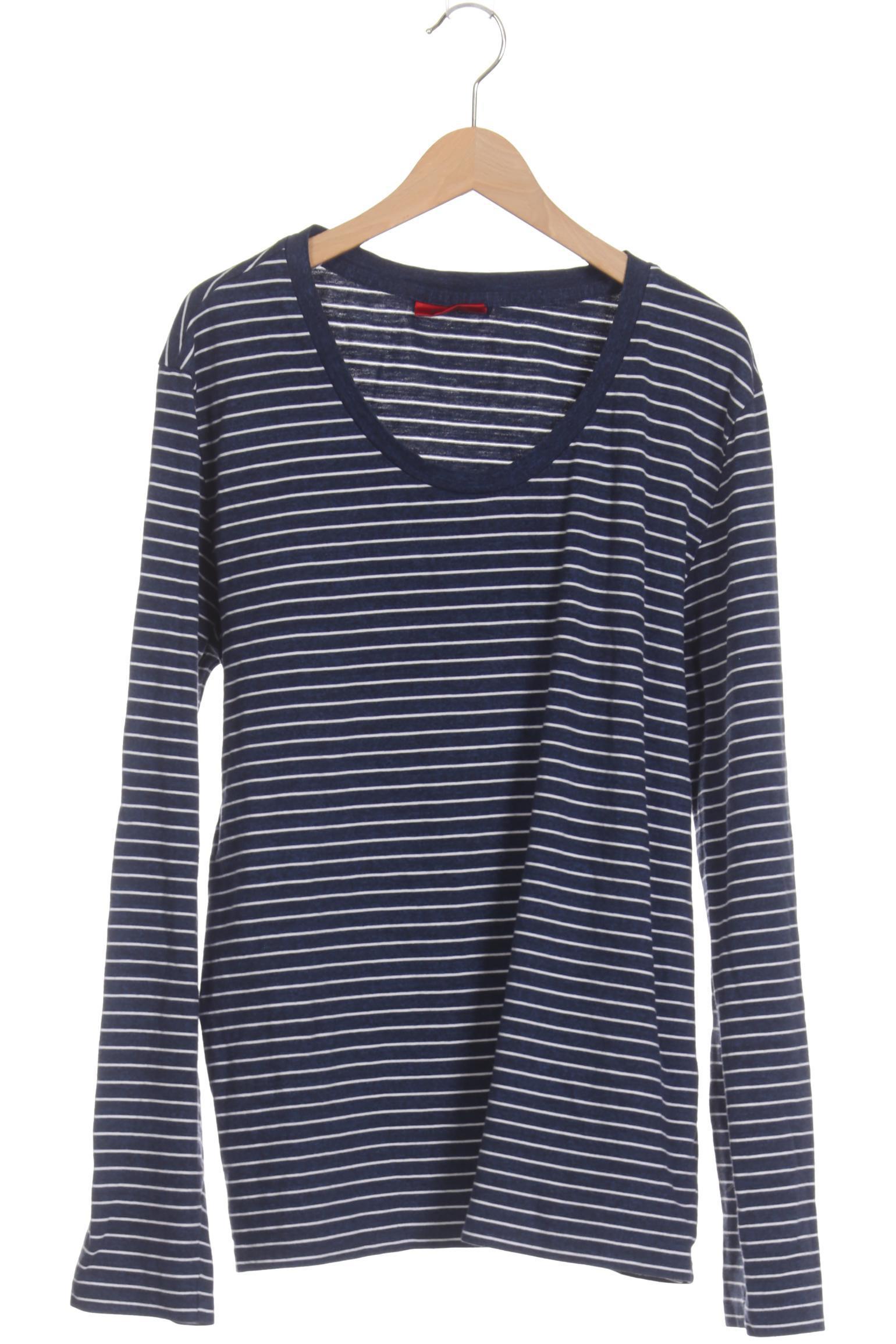 Thumbnail - Hugo by Hugo Boss Herren Langarmshirt, blau, Gr.