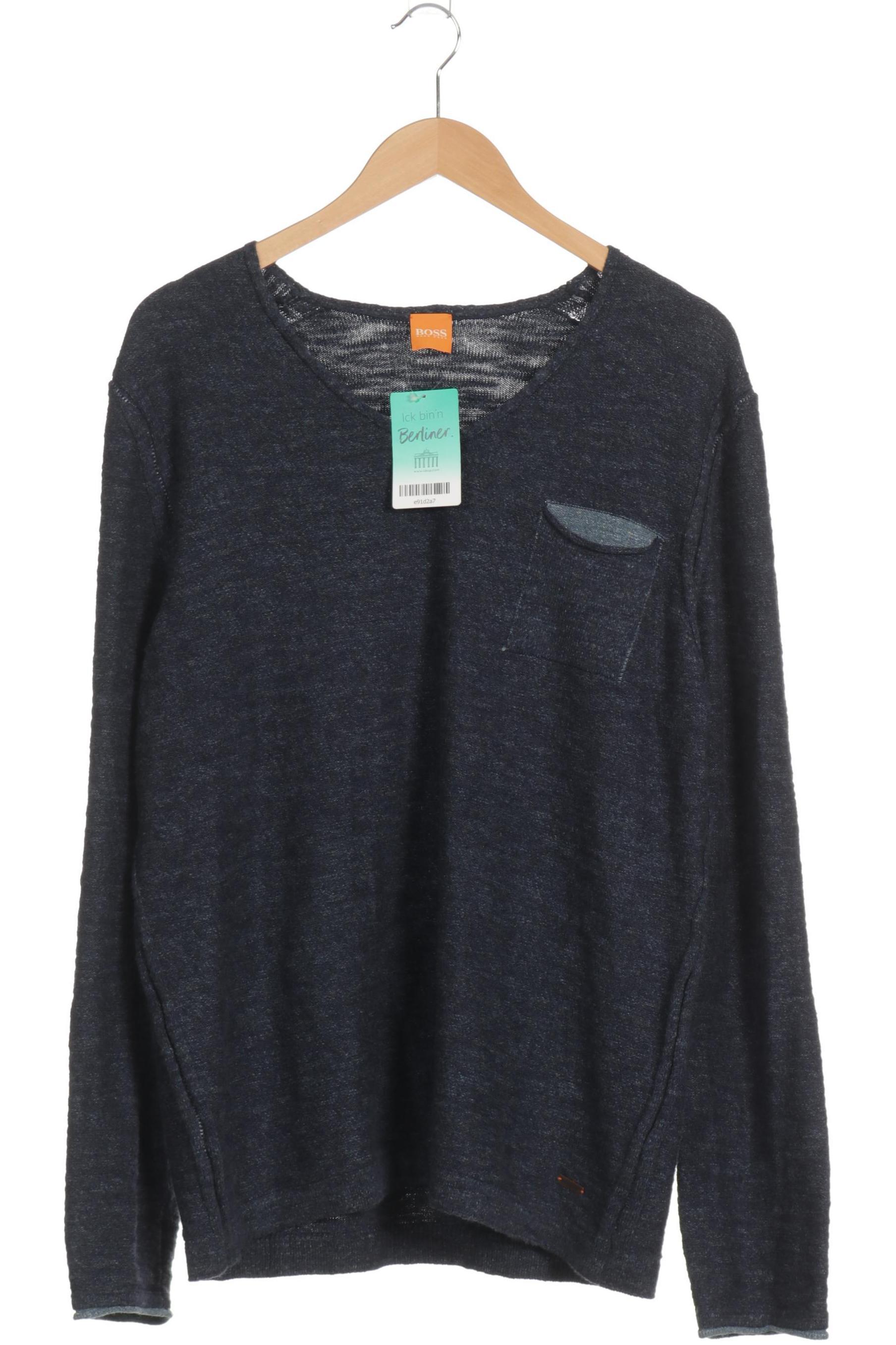 

Boss Orange Herren Pullover, blau, Gr.