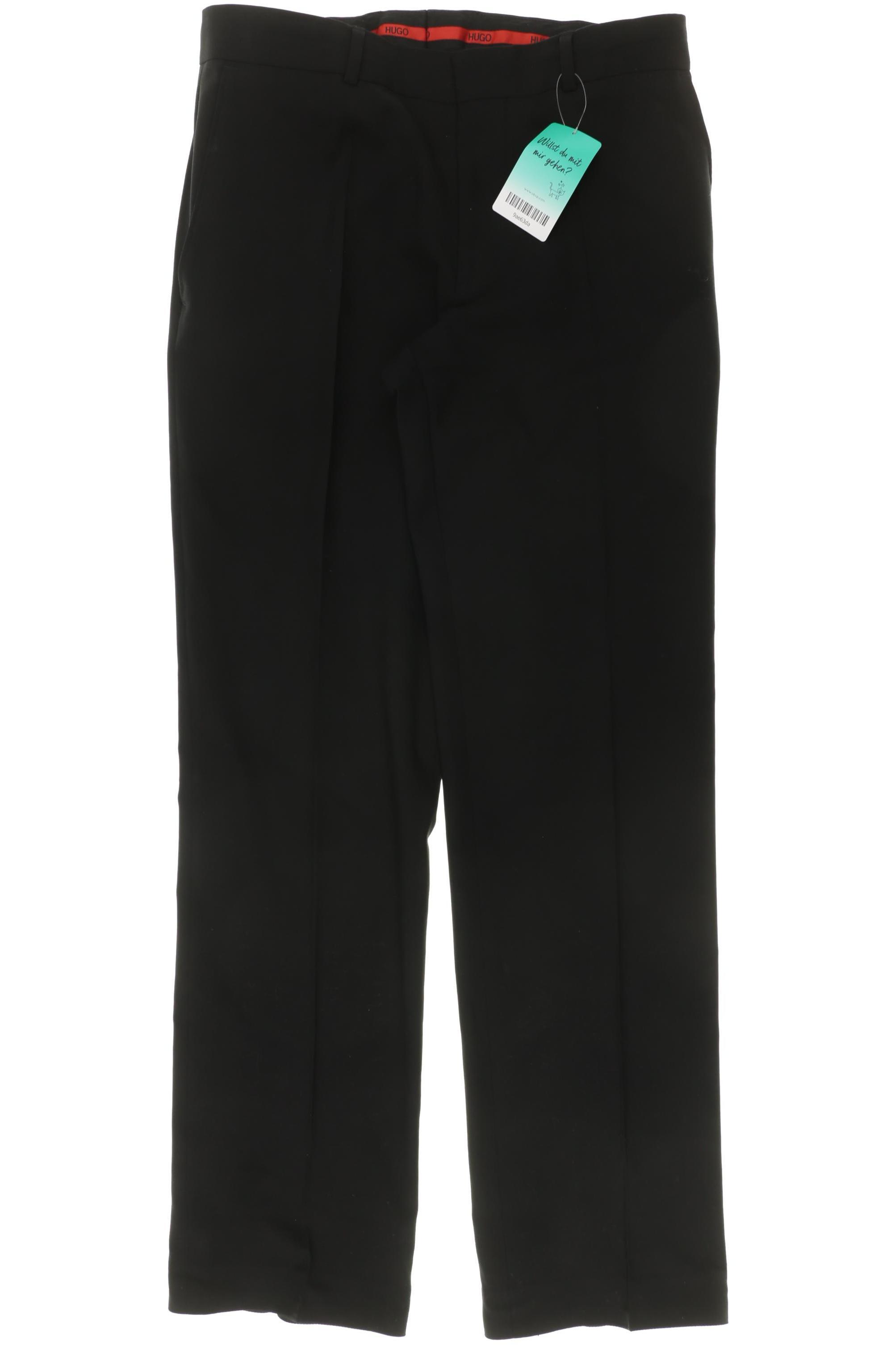 

Hugo by Hugo Boss Herren Stoffhose, schwarz, Gr. 46