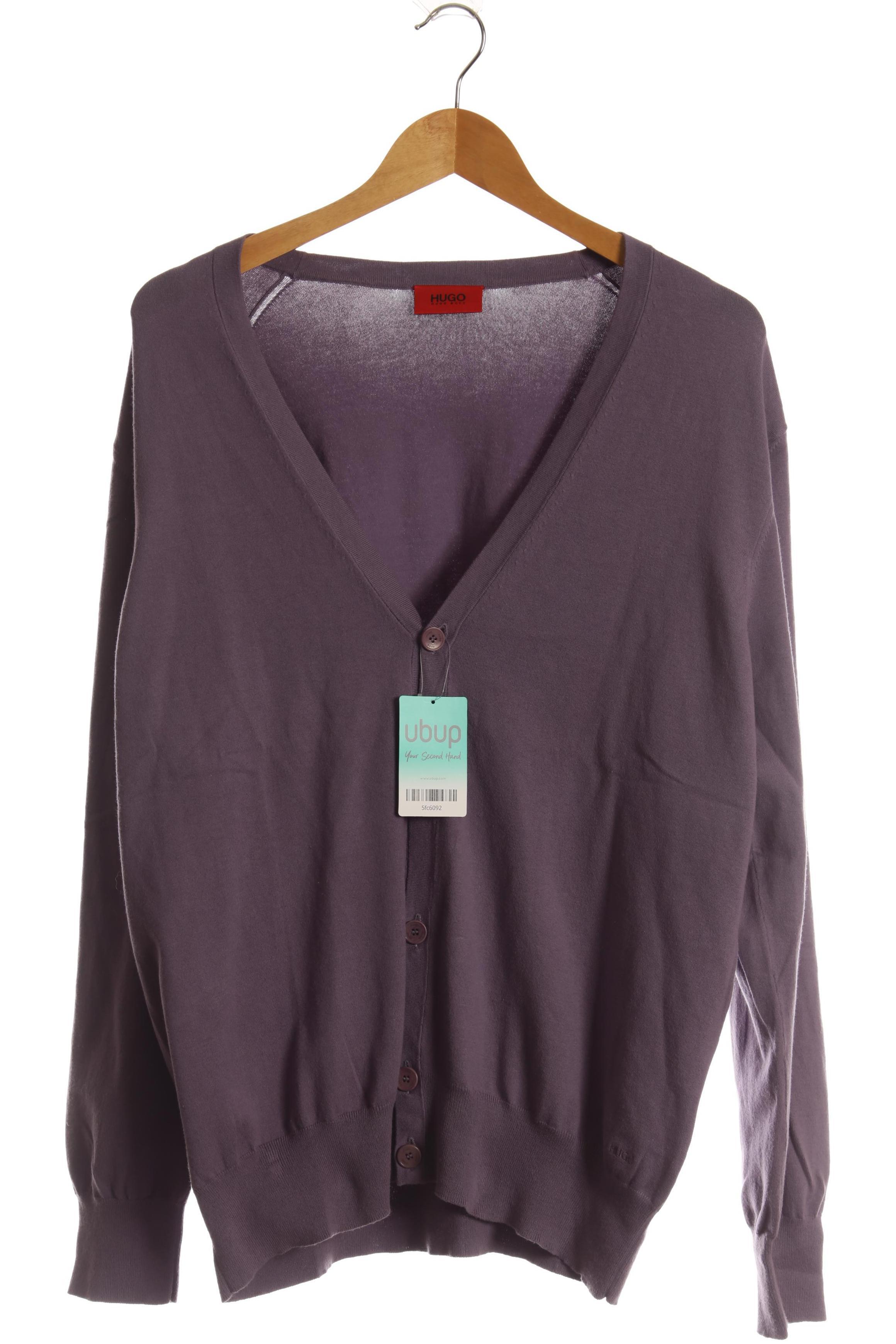 Thumbnail - Hugo by Hugo Boss Herren Strickjacke, lila, Gr.