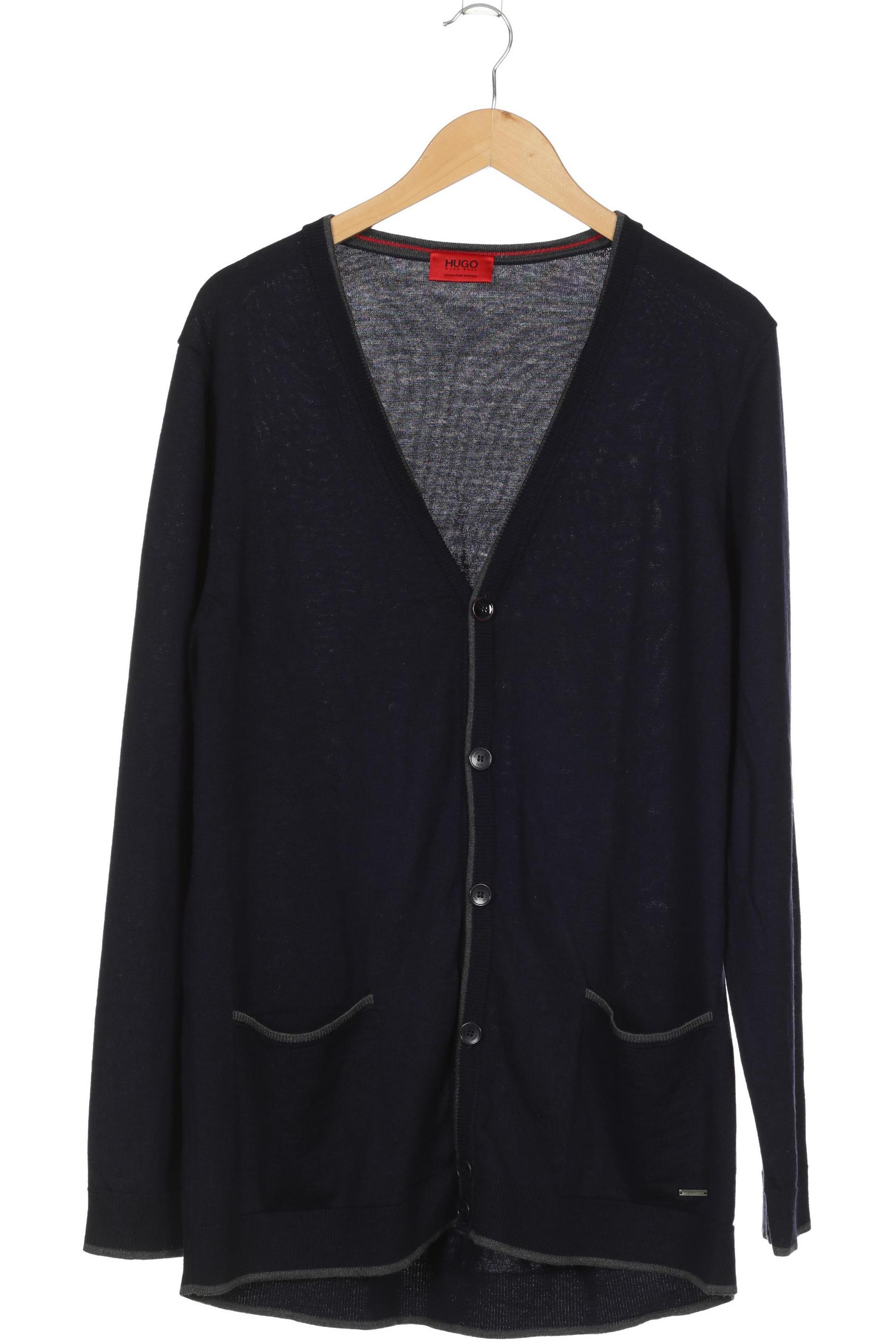 

Hugo by Hugo Boss Herren Strickjacke, blau, Gr.