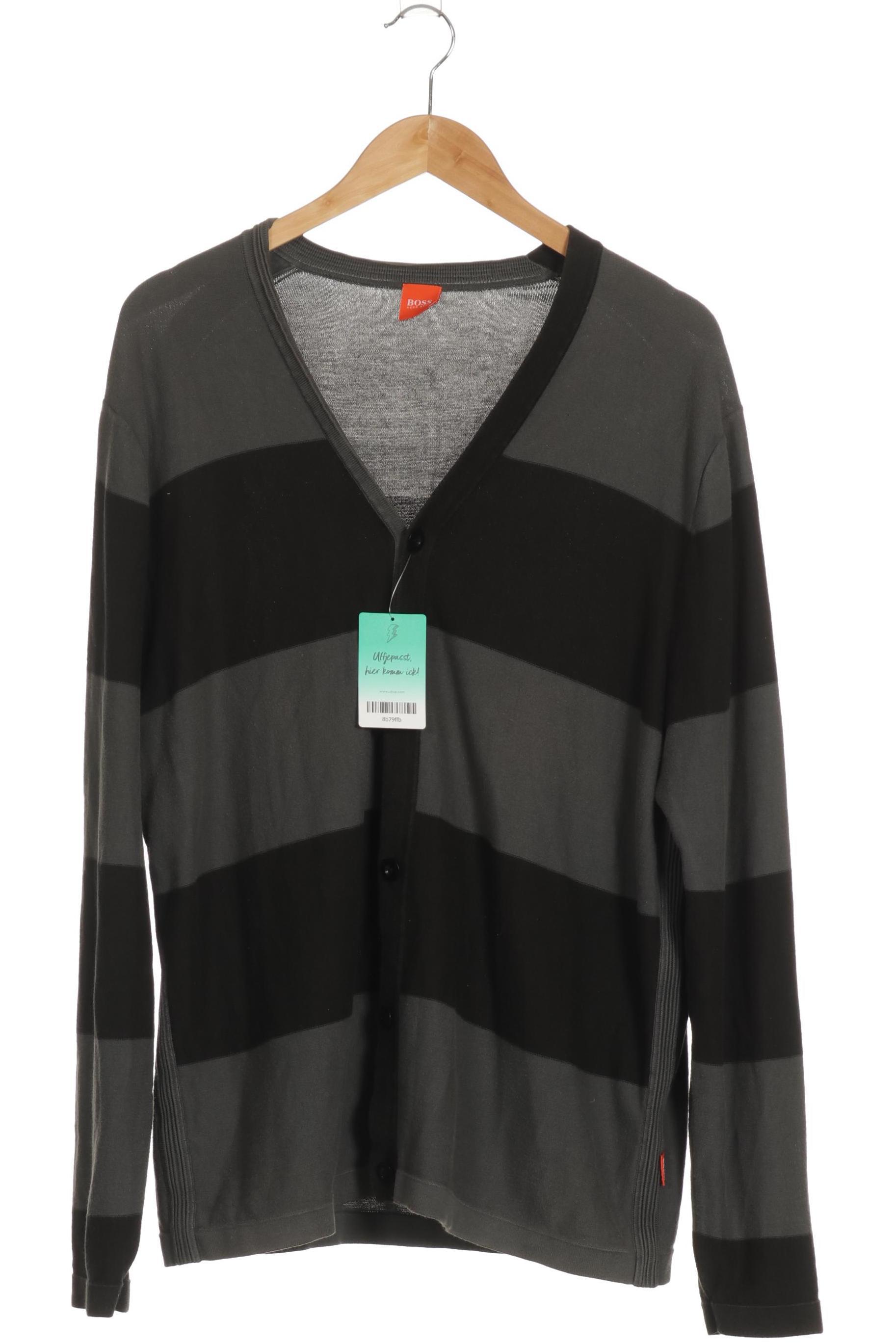 Thumbnail - Boss Orange Herren Strickjacke, schwarz, Gr.