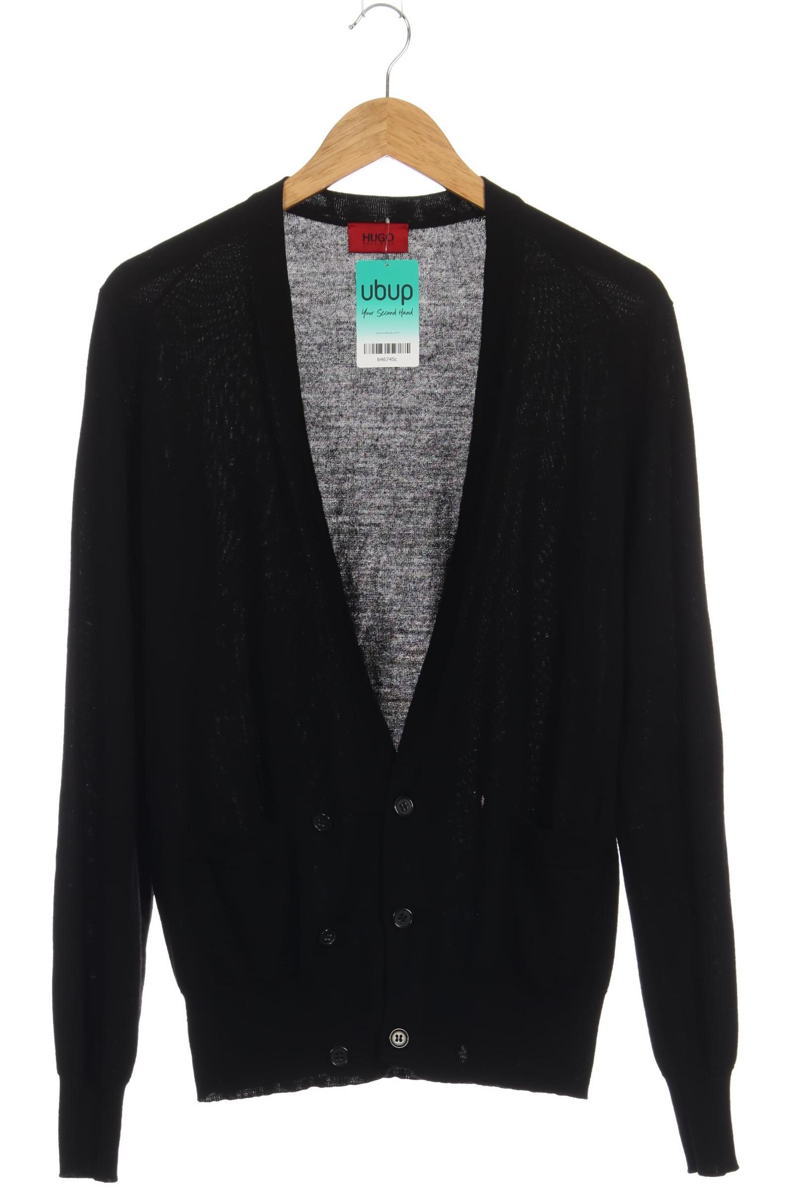

Hugo by Hugo Boss Herren Strickjacke, schwarz, Gr.