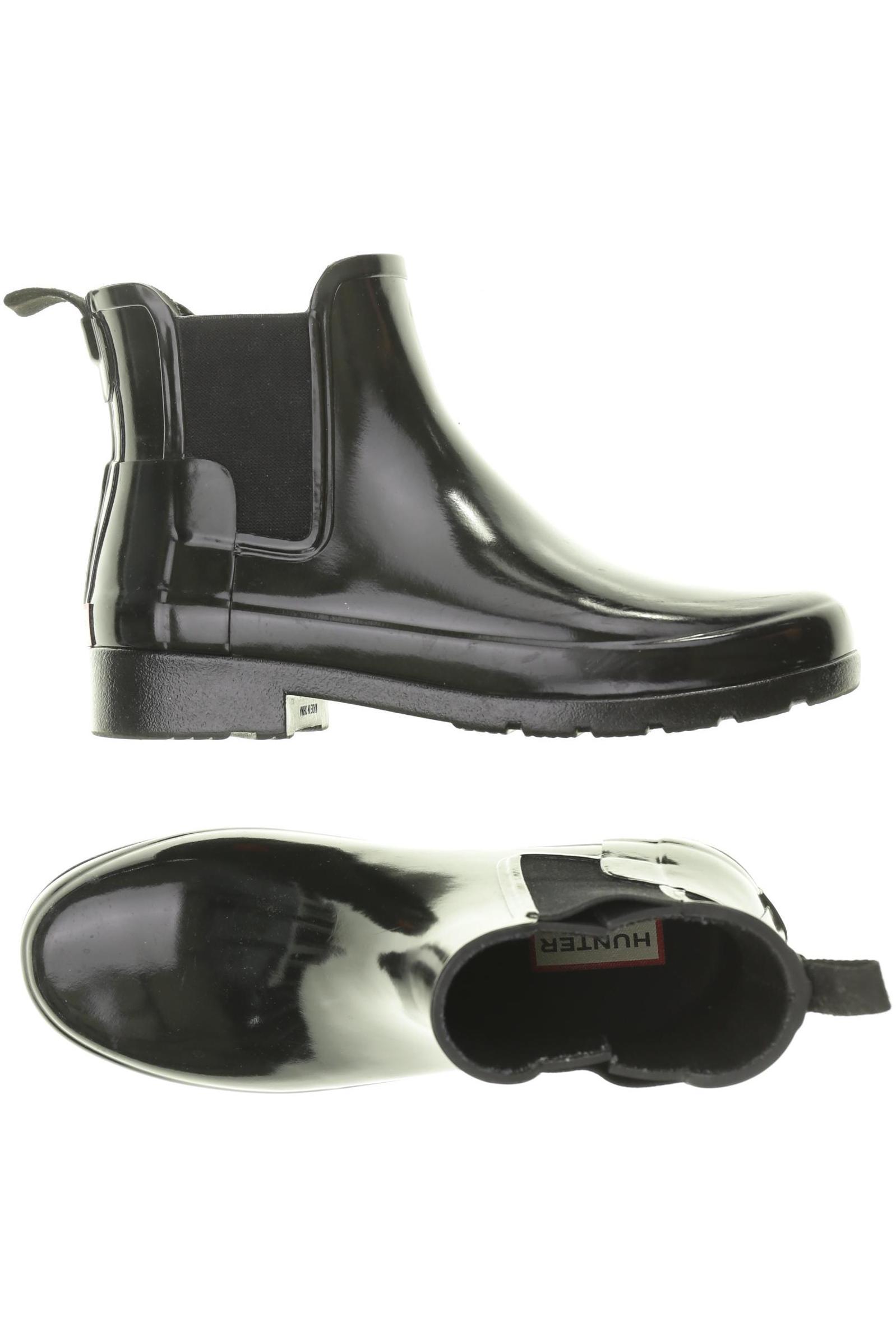 

Hunter Damen Stiefelette, schwarz, Gr. 38