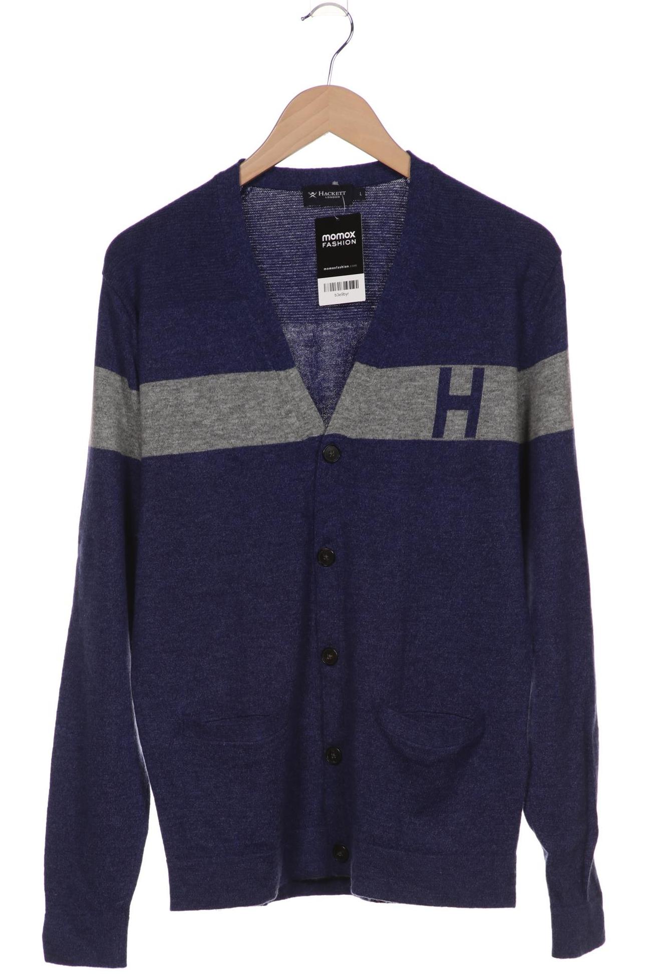 

Hackett London Herren Strickjacke, marineblau, Gr. 52