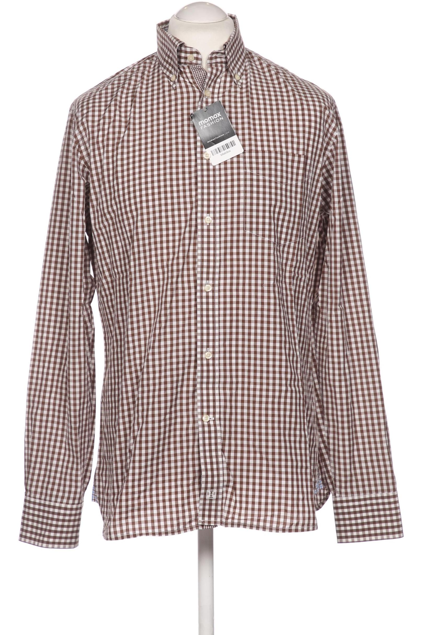 Thumbnail - Hackett London Herren Hemd, braun, Gr. 48