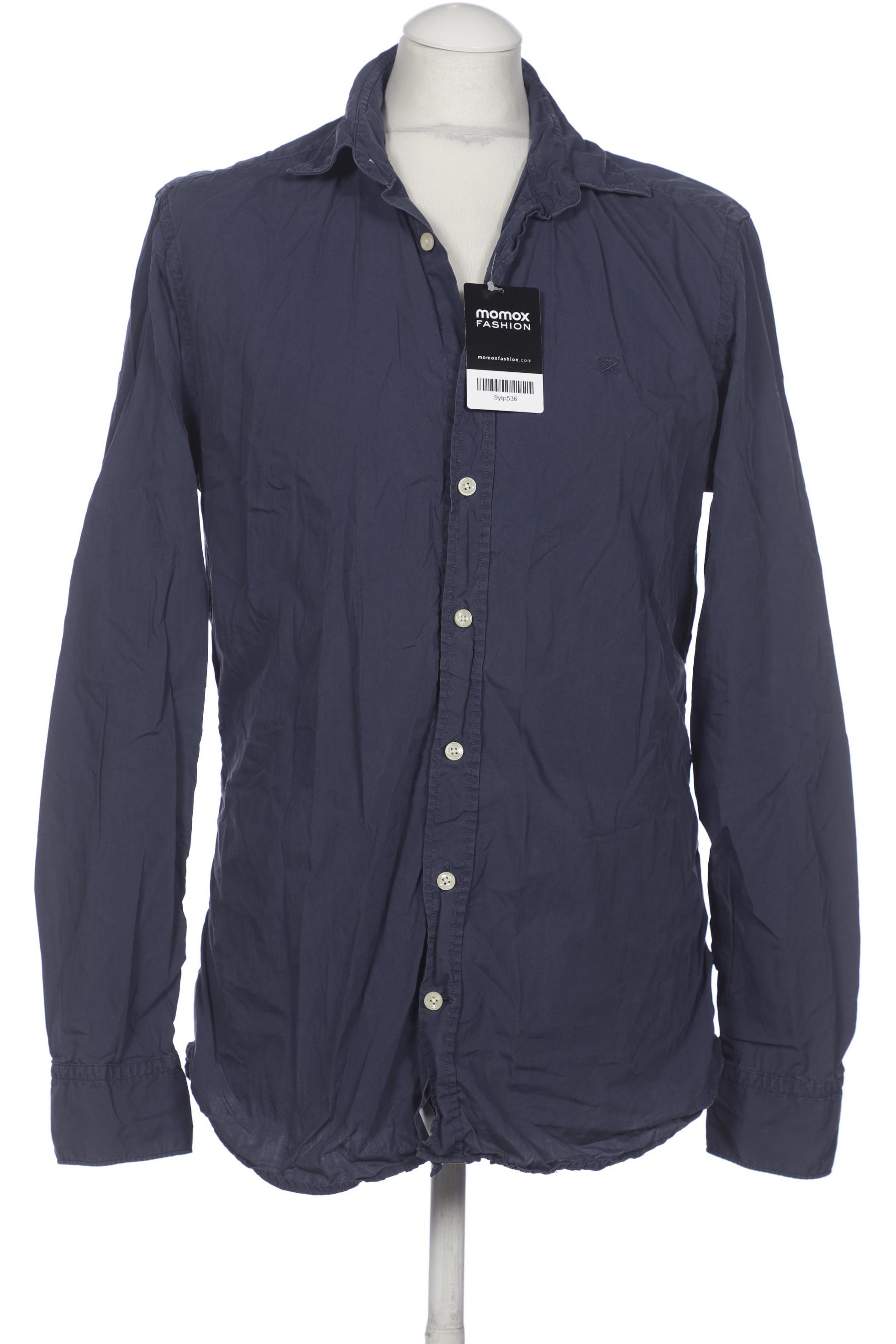 

HACKETT LONDON Herren Hemd, marineblau