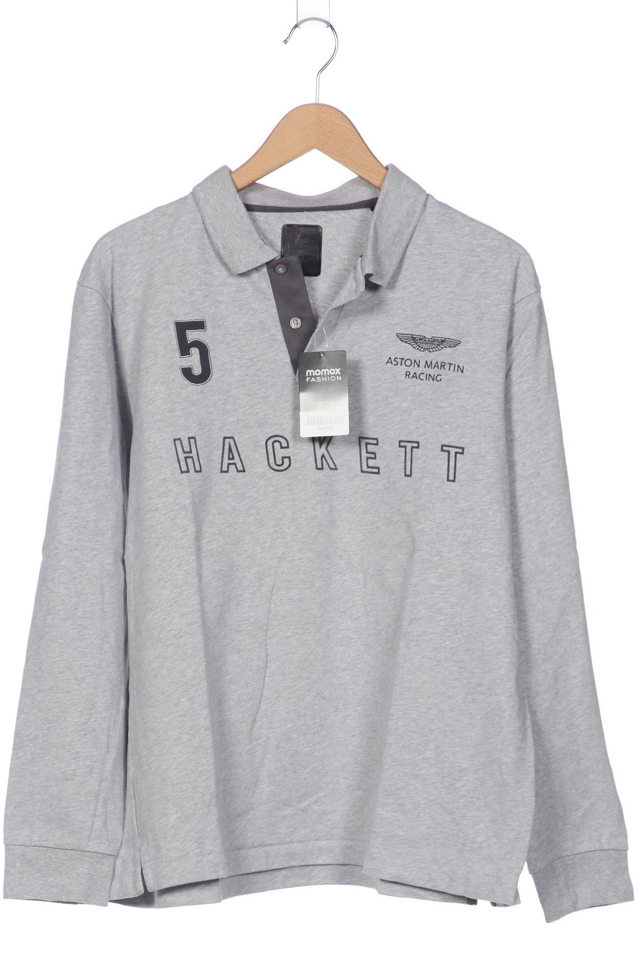 

Hackett London Herren Langarmshirt, grau, Gr. 56