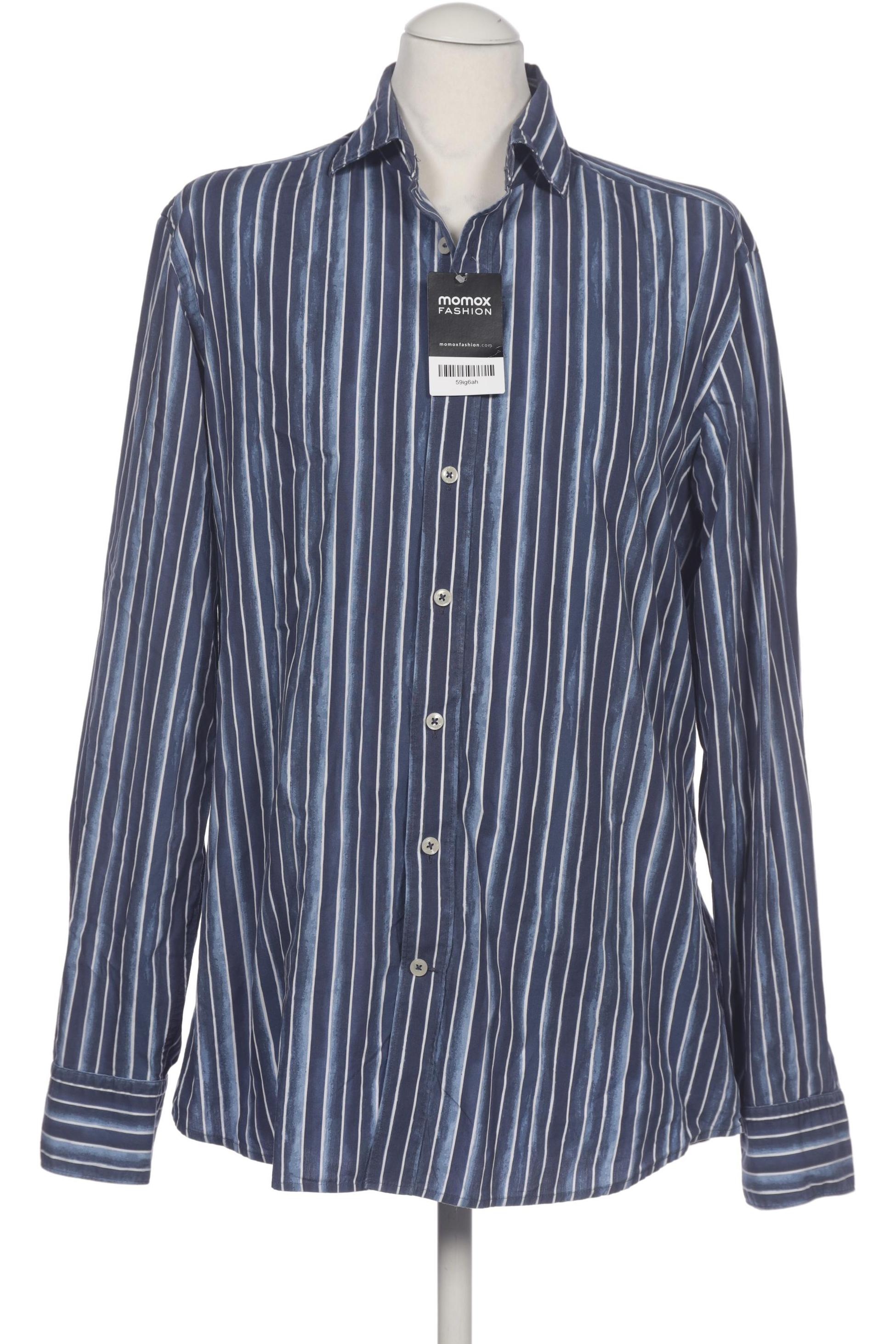

Hackett London Herren Hemd, marineblau, Gr. 52
