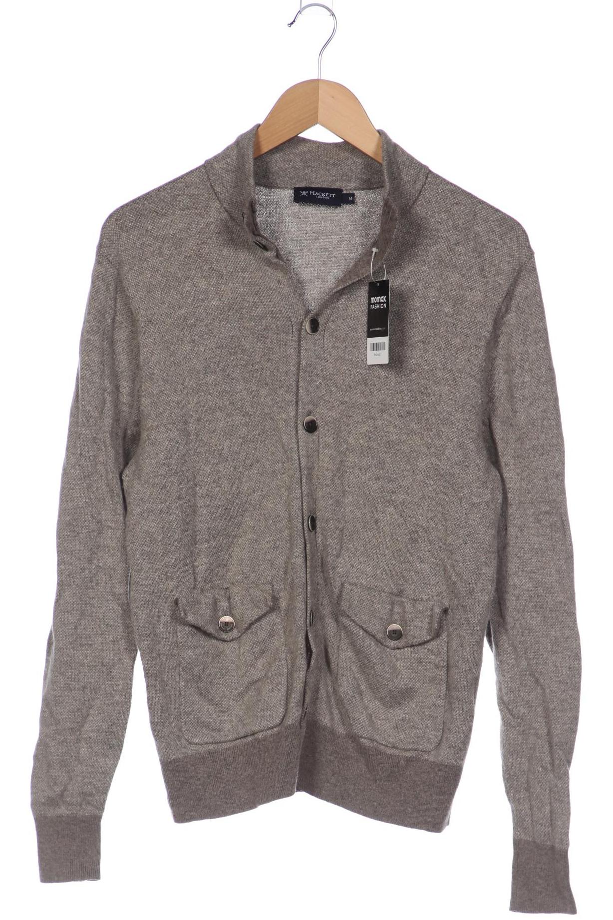 

Hackett London Herren Strickjacke, grau, Gr. 48