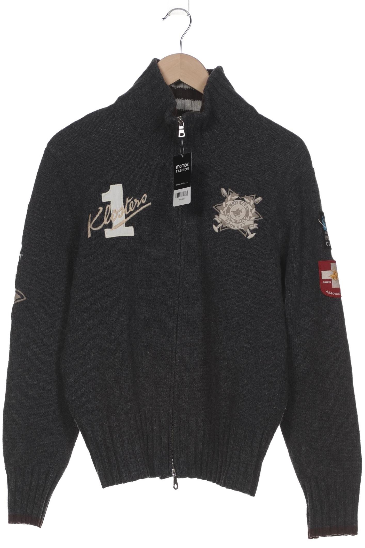 

Hackett London Herren Strickjacke, grau, Gr. 48