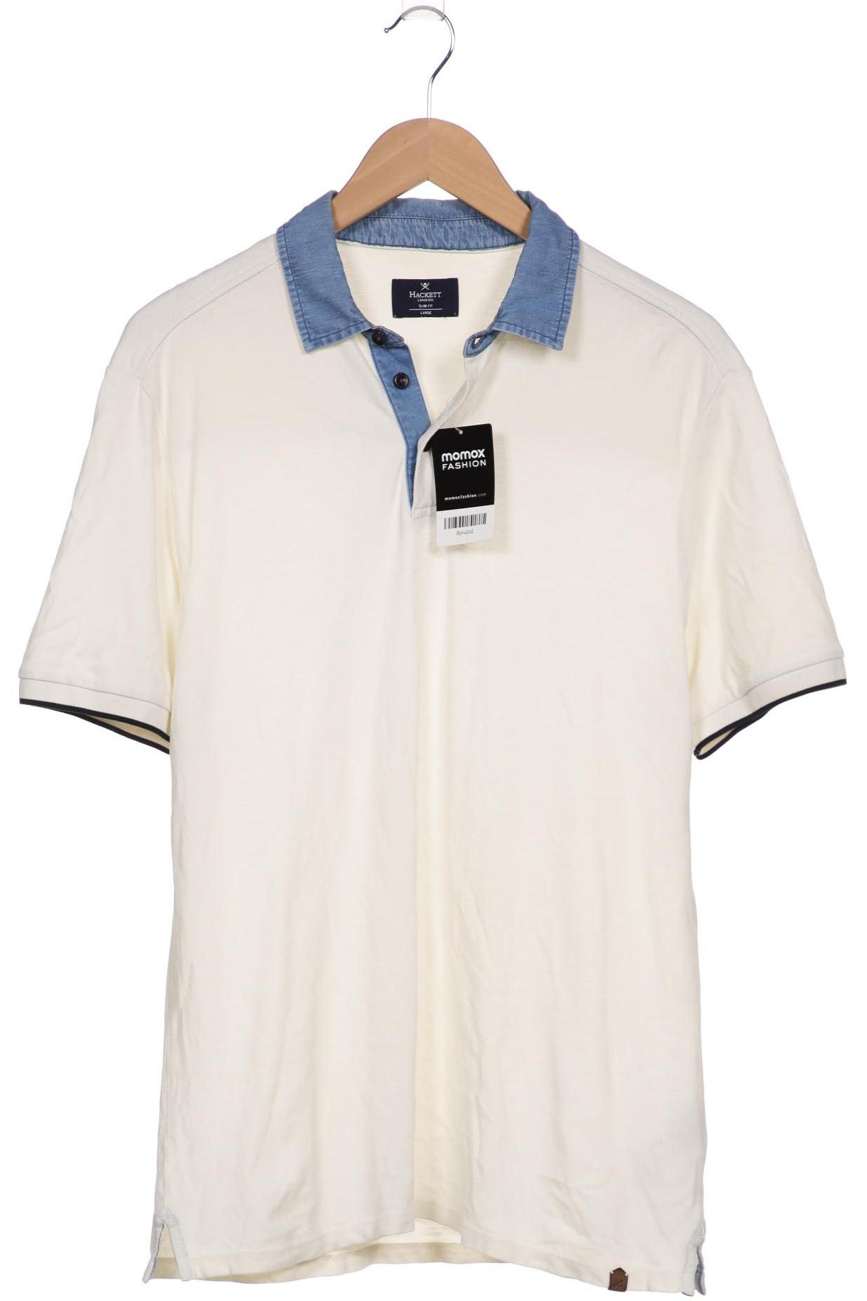 

HACKETT LONDON Herren Poloshirt, cremeweiß