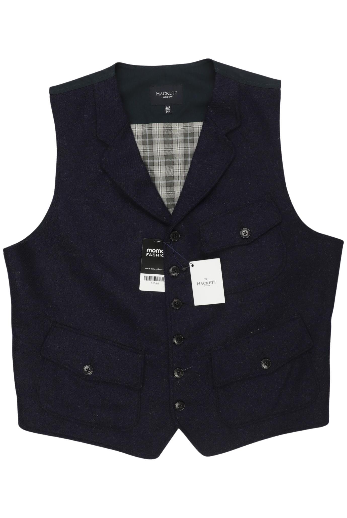 

Hackett London Herren Weste, marineblau, Gr. 56