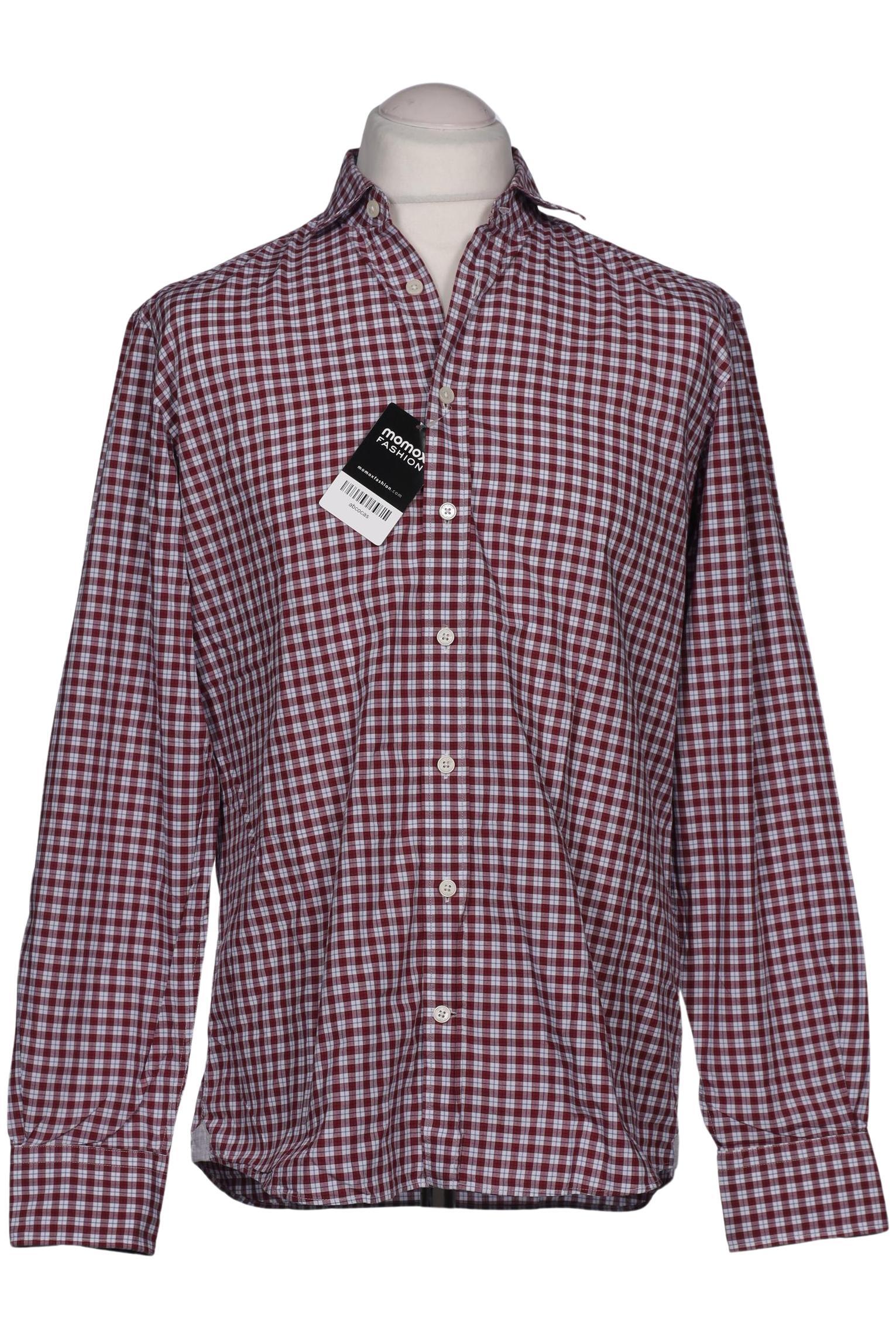 

Hackett London Herren Hemd, bordeaux, Gr. 52