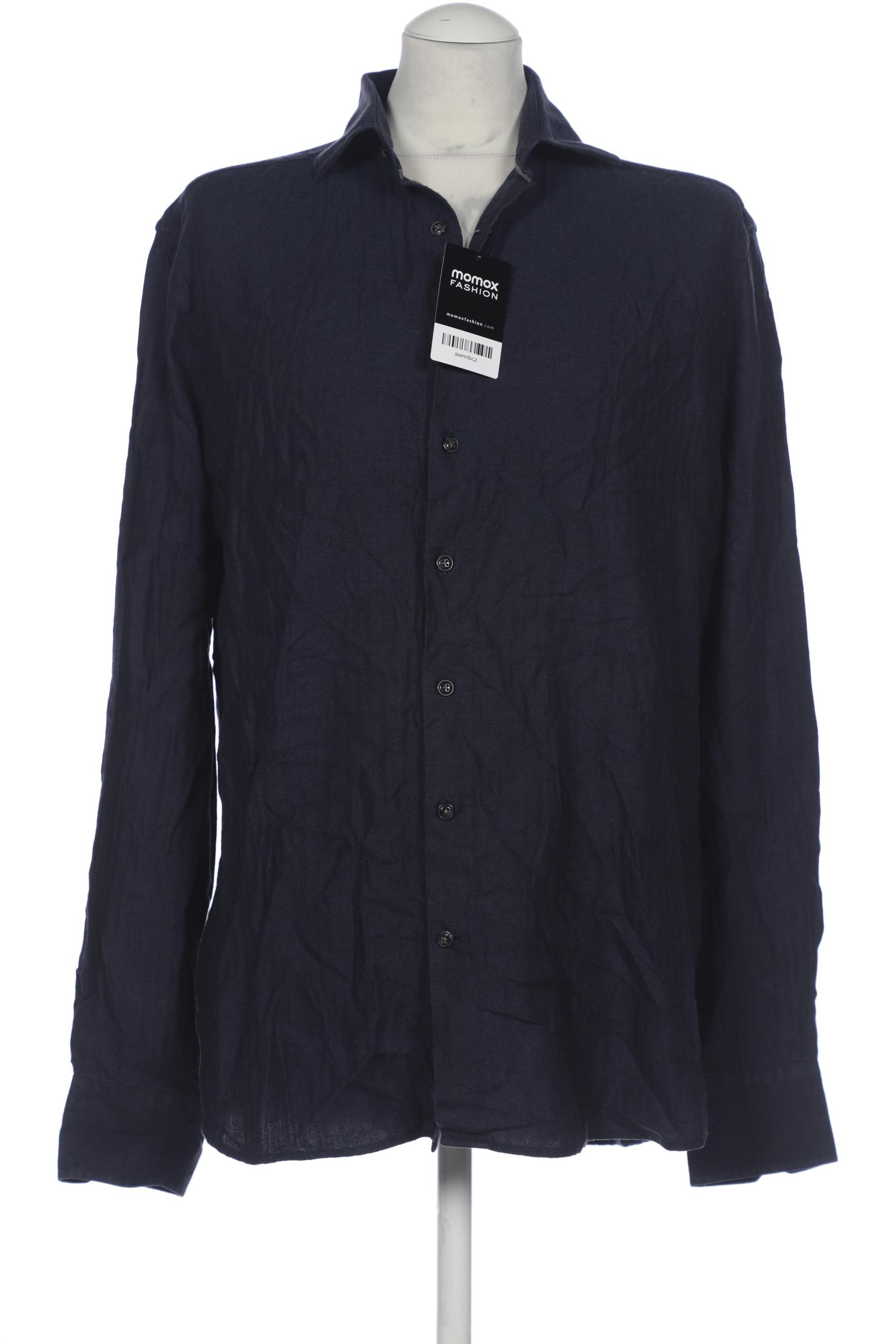 

Hackett London Herren Hemd, marineblau, Gr. 54