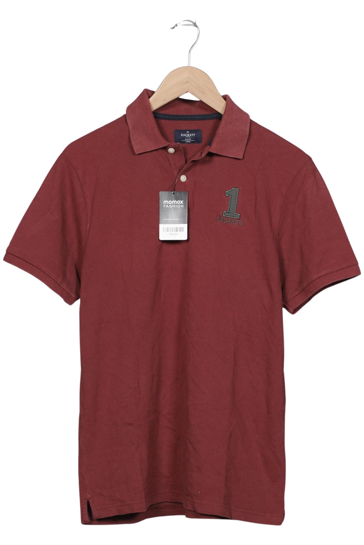 

Hackett London Herren Poloshirt, bordeaux, Gr. 52