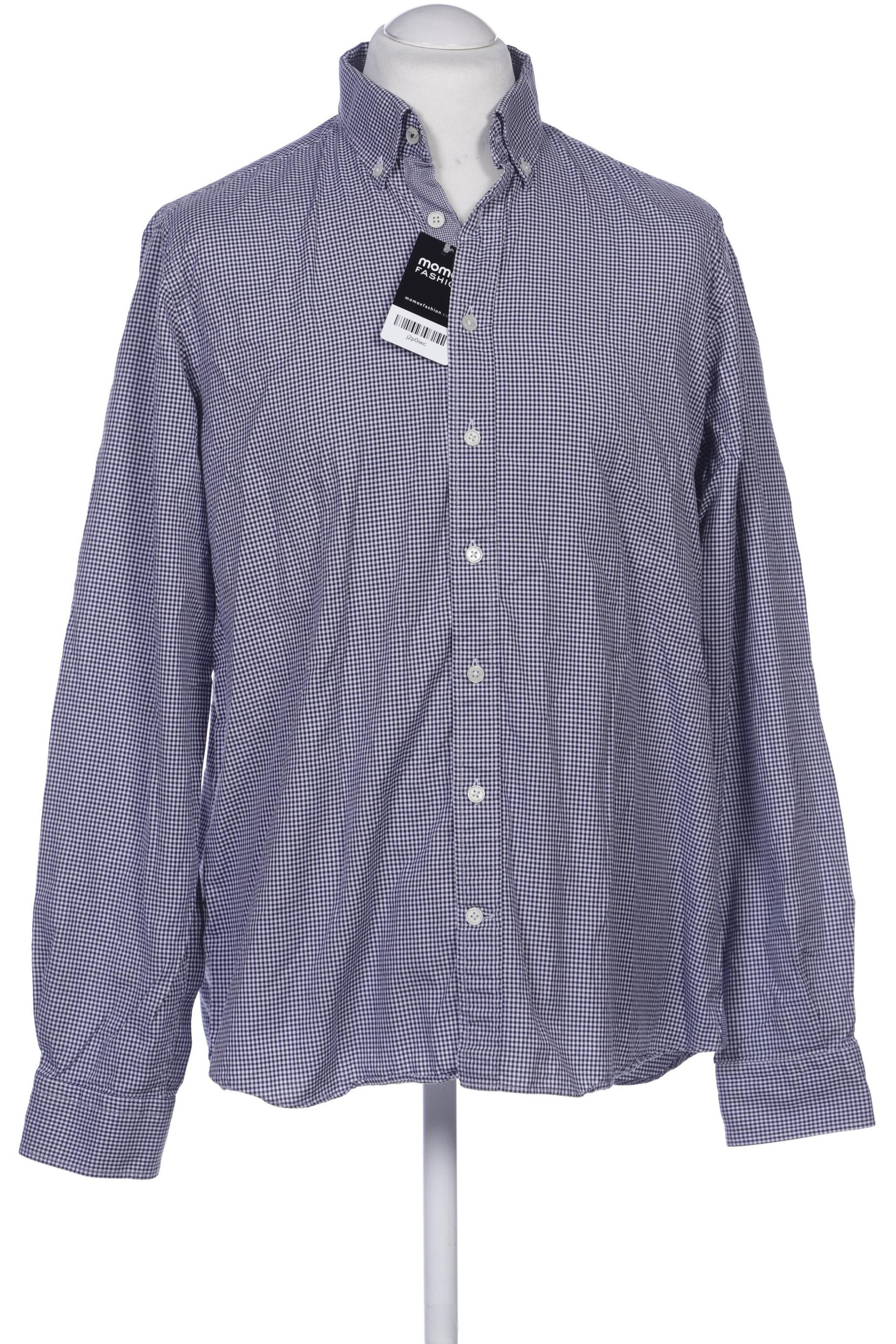 

Hackett London Herren Hemd, marineblau, Gr. 52