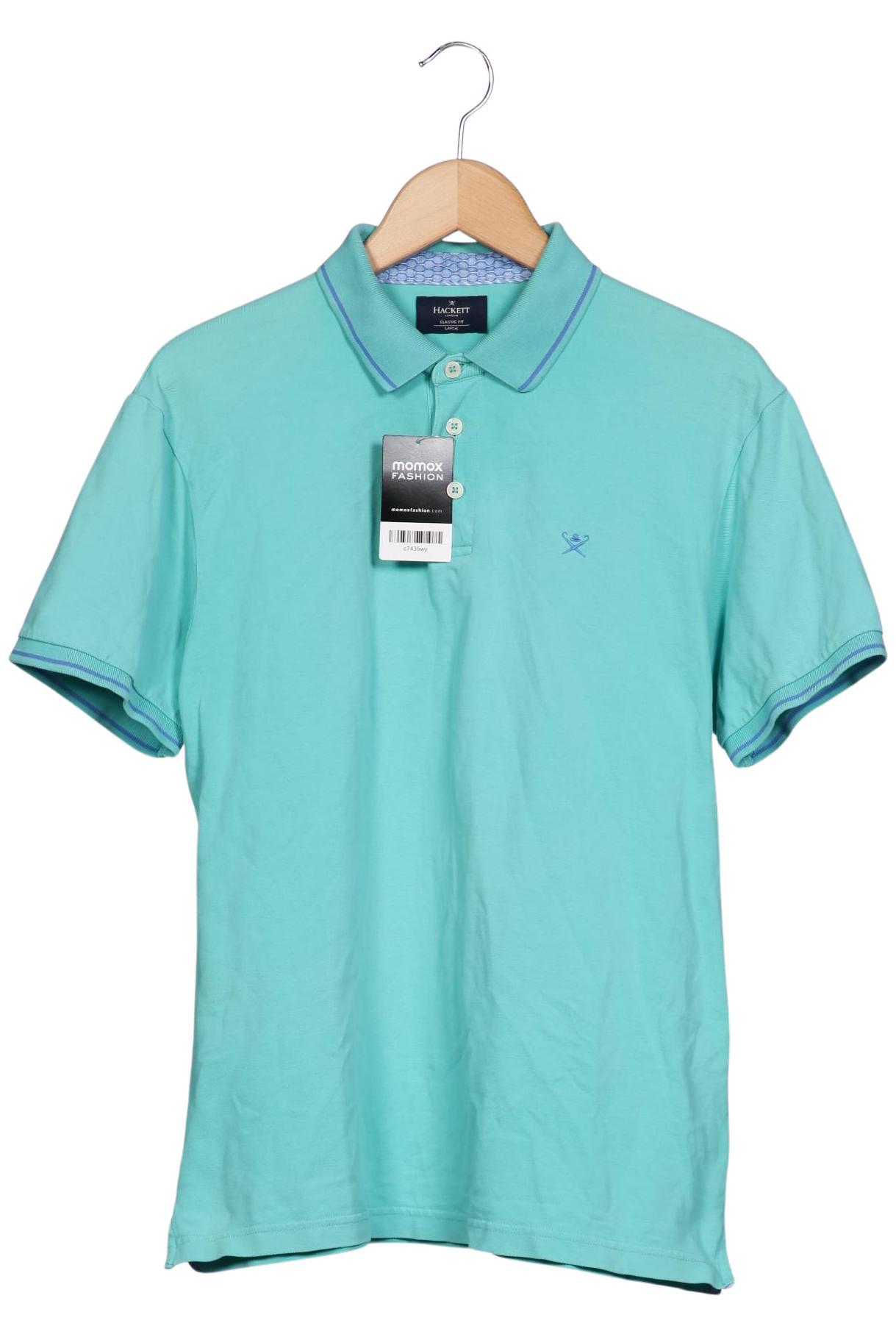 Thumbnail - Hackett London Herren Poloshirt, türkis, Gr. 52