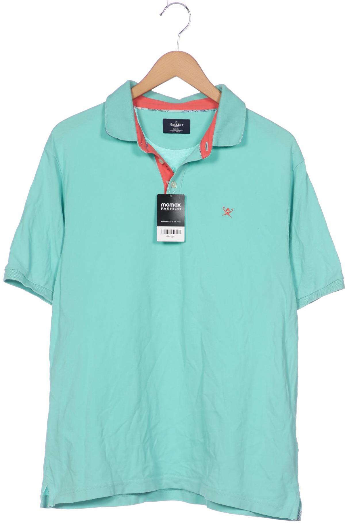 

Hackett London Herren Poloshirt, türkis, Gr. 56