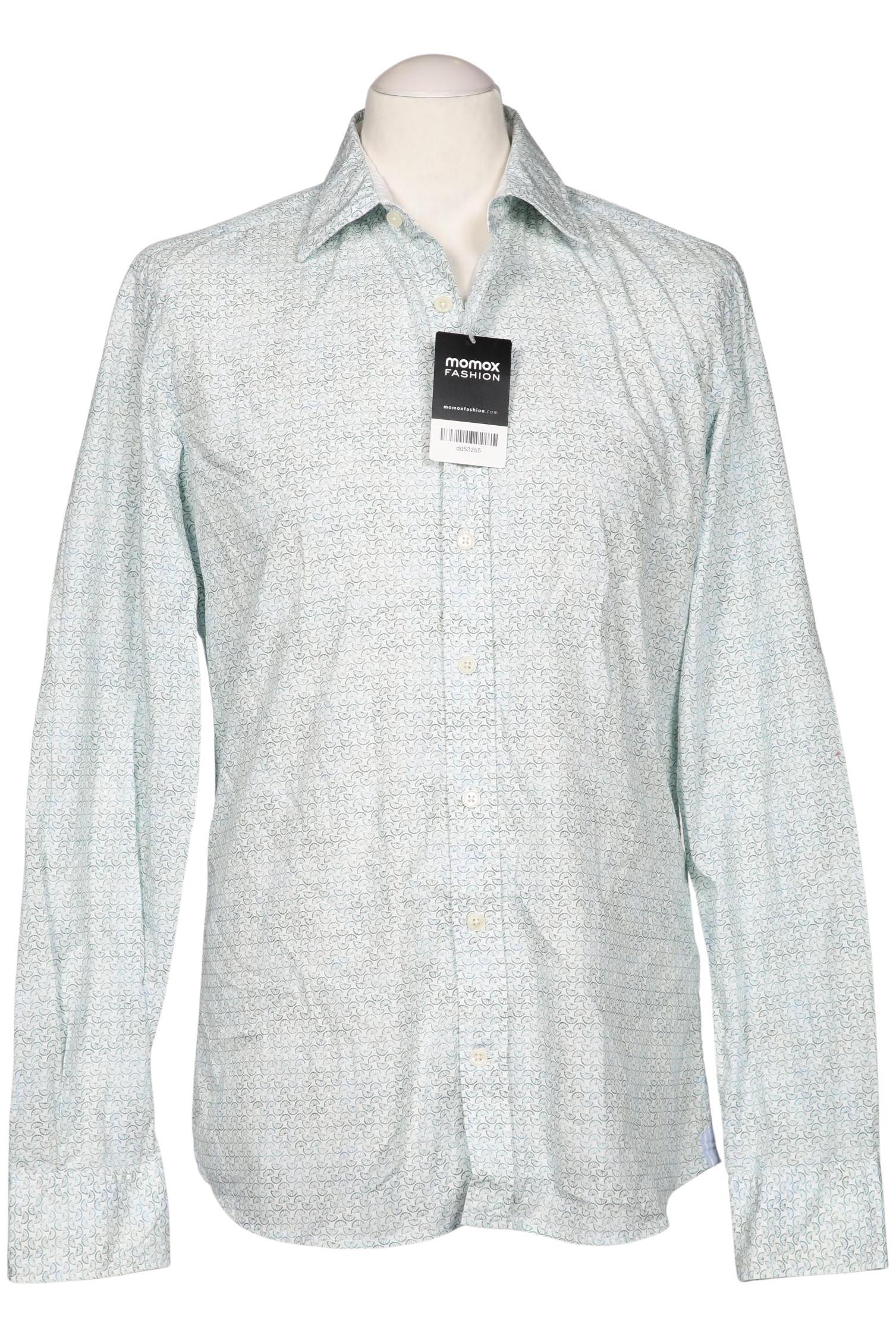 

Hackett London Herren Hemd, türkis, Gr. 48