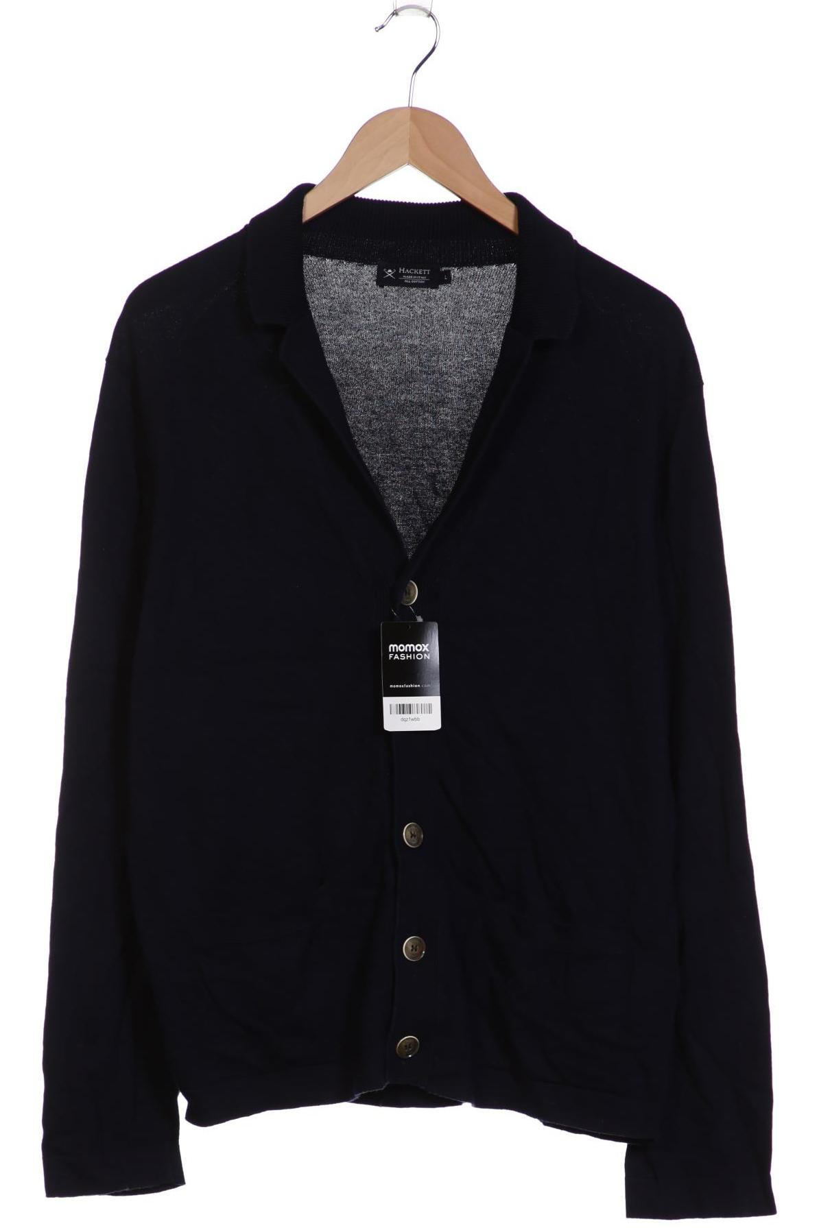 

Hackett London Herren Strickjacke, marineblau, Gr. 52