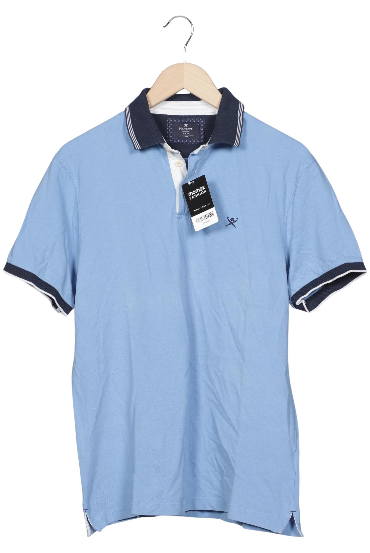 

Hackett London Herren Poloshirt, hellblau, Gr. 52