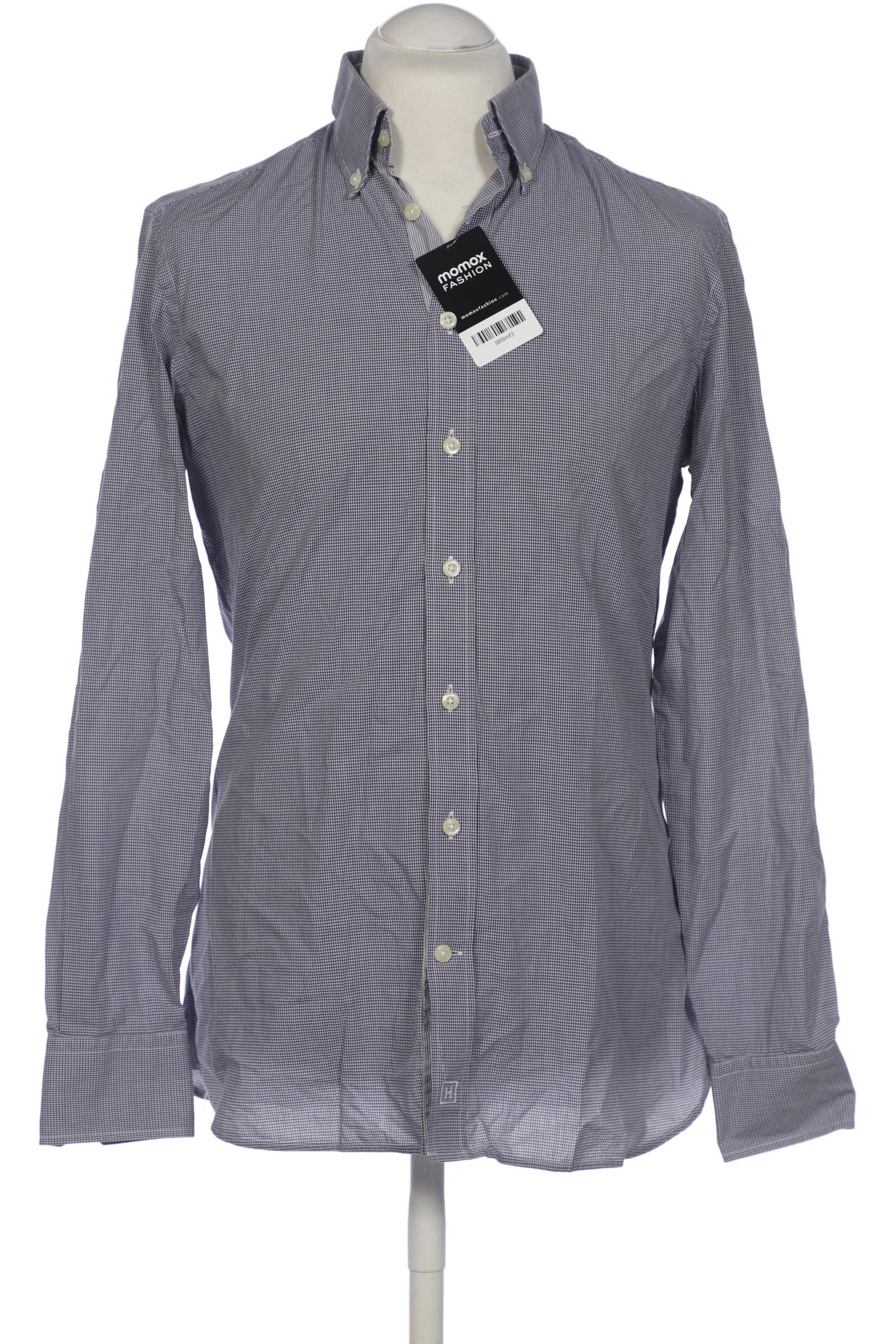 Thumbnail - Hackett London Herren Hemd, marineblau, Gr. 48