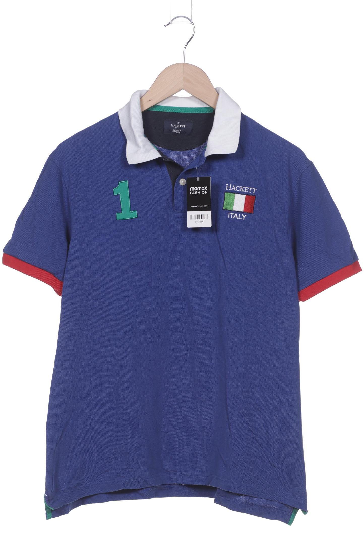 

Hackett London Herren Poloshirt, blau, Gr. 52