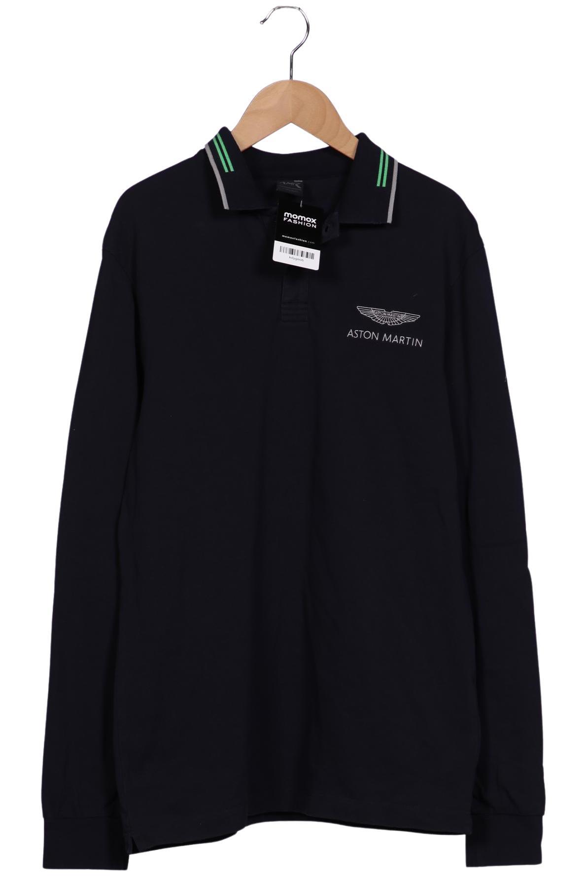 Thumbnail - Hackett London Herren Langarmshirt, marineblau, Gr. 48