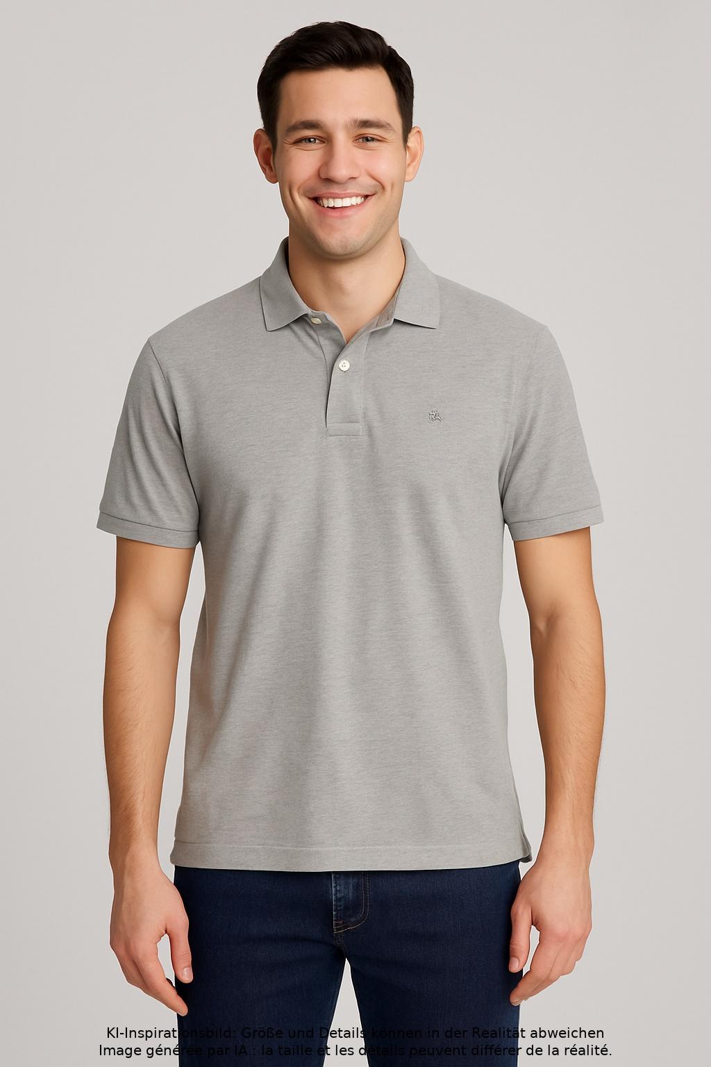

Hackett London Herren Poloshirt, grau, Gr. 52