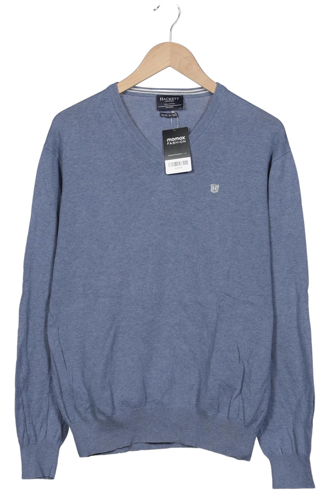 Thumbnail - Hackett London Herren Pullover, blau, Gr. 56