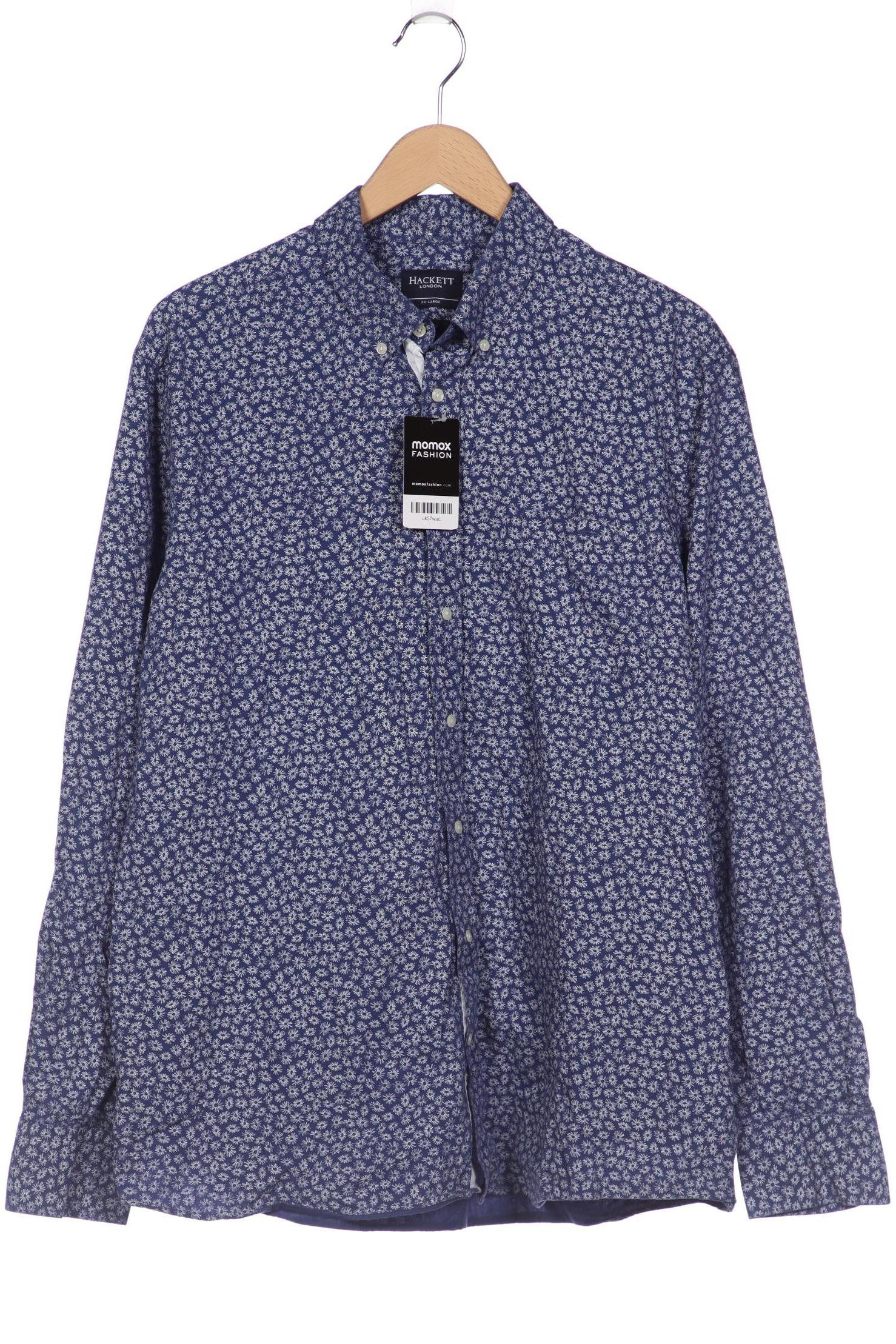 

HACKETT LONDON Herren Hemd, marineblau