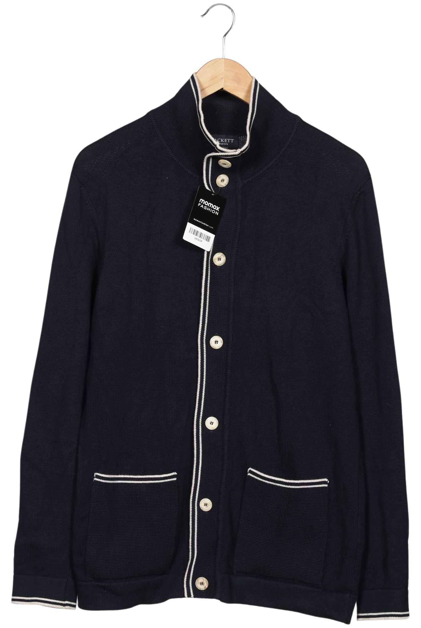 

Hackett London Herren Strickjacke, marineblau, Gr. 52