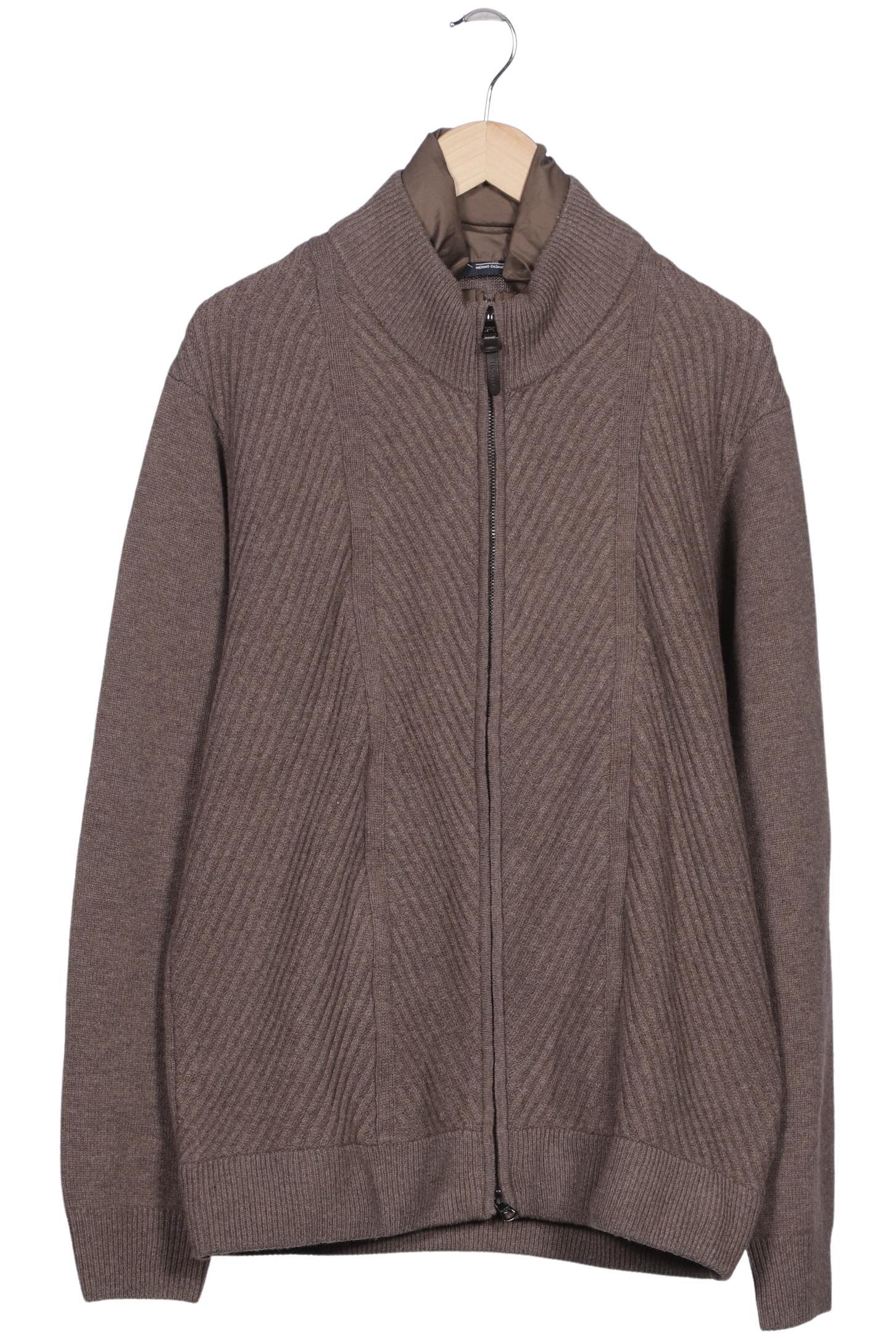 

Hackett London Herren Strickjacke, braun, Gr. 56