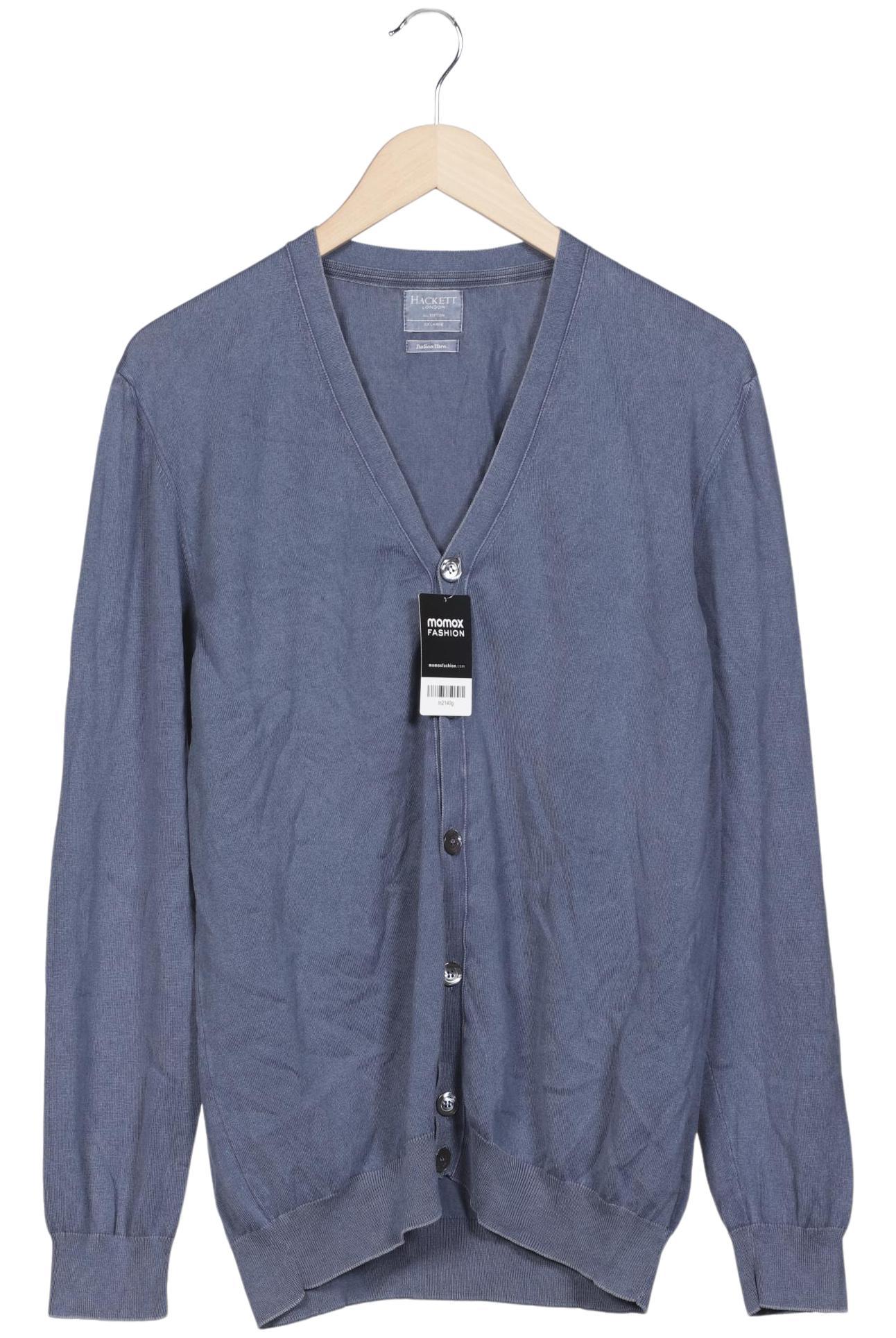 

Hackett London Herren Strickjacke, blau, Gr. 56