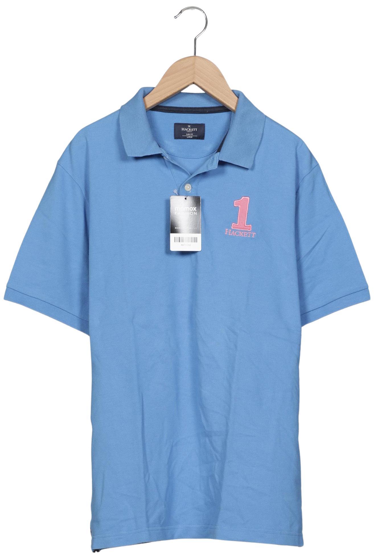 

Hackett London Herren Poloshirt, hellblau, Gr. 52