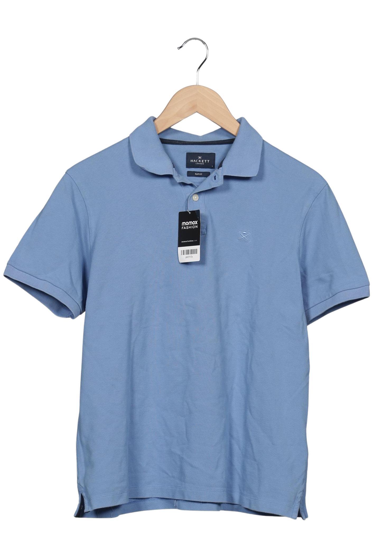 

Hackett London Herren Poloshirt, hellblau, Gr. 52