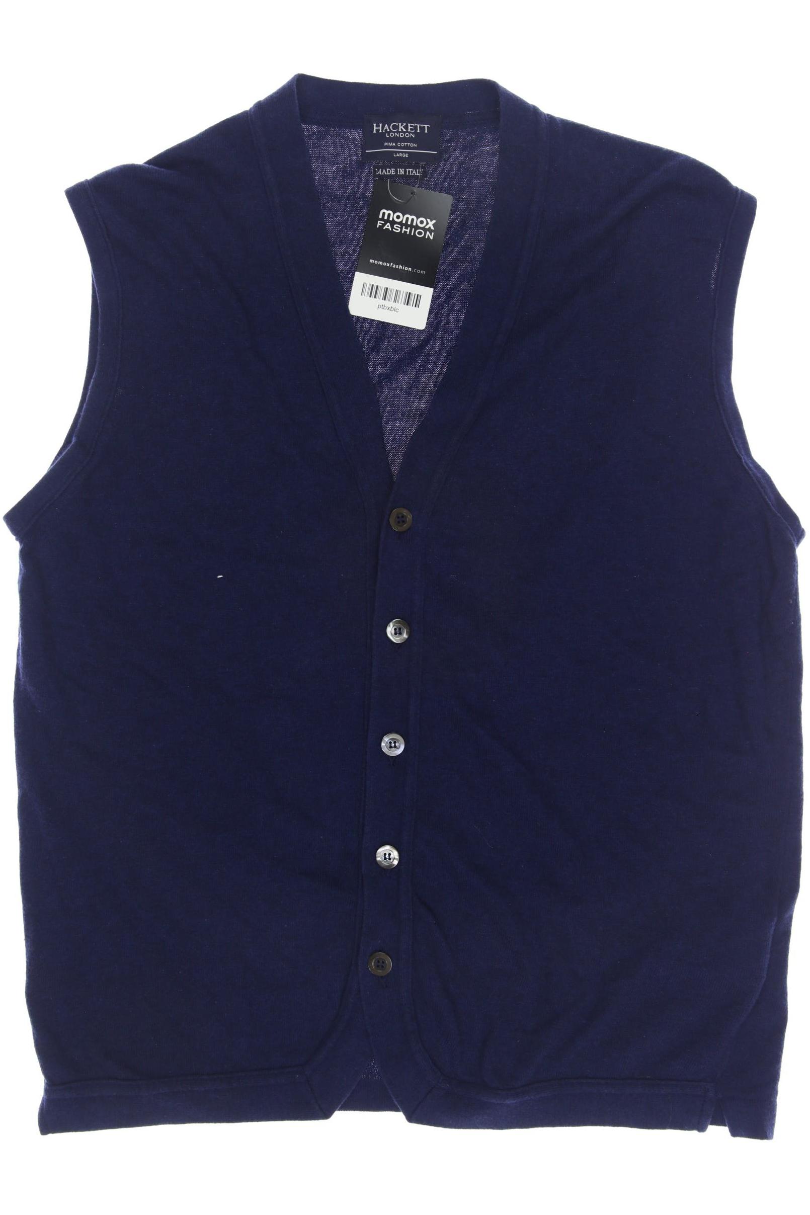 

Hackett London Herren Weste, marineblau, Gr. 52