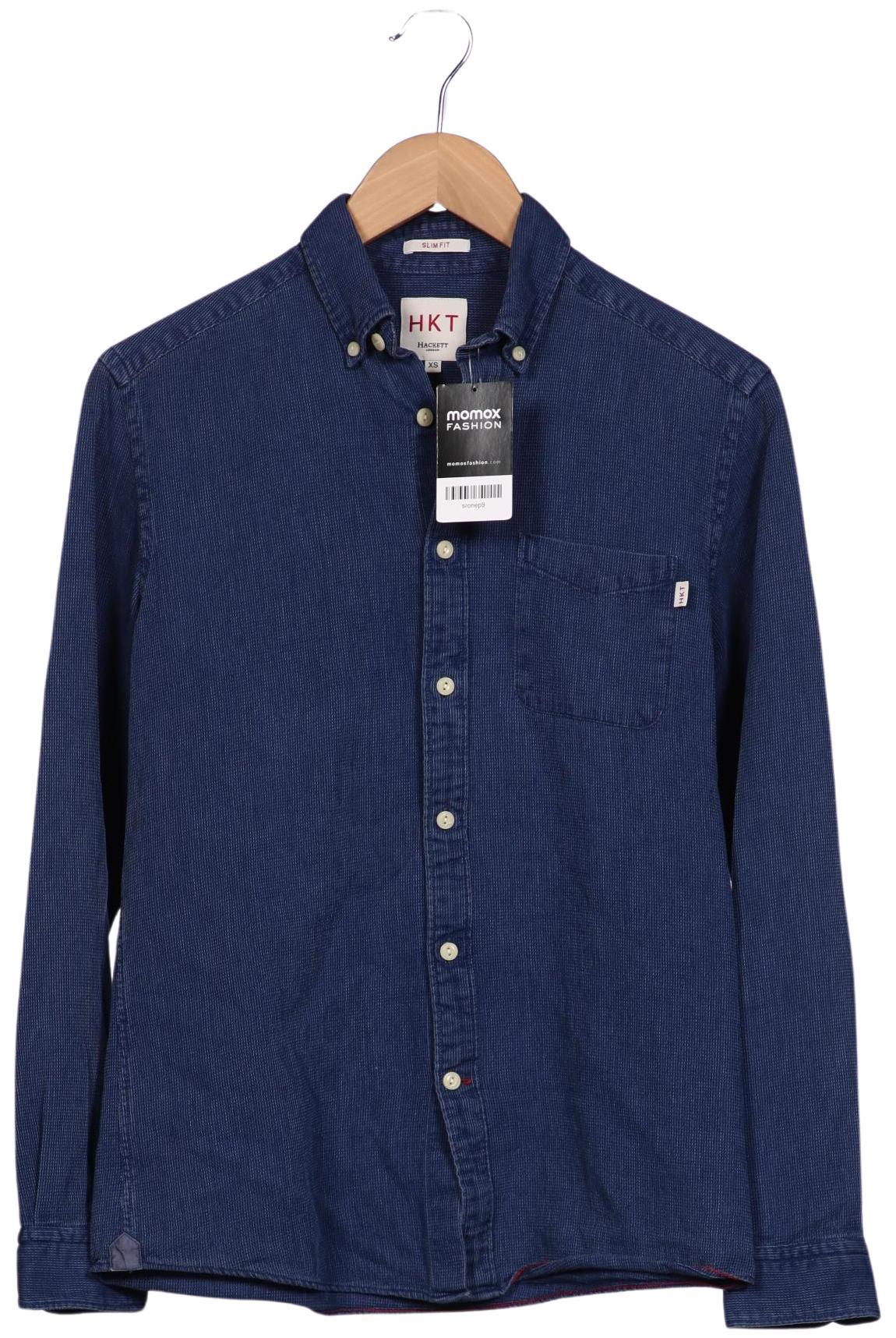 

Hackett London Herren Hemd, marineblau, Gr. 44