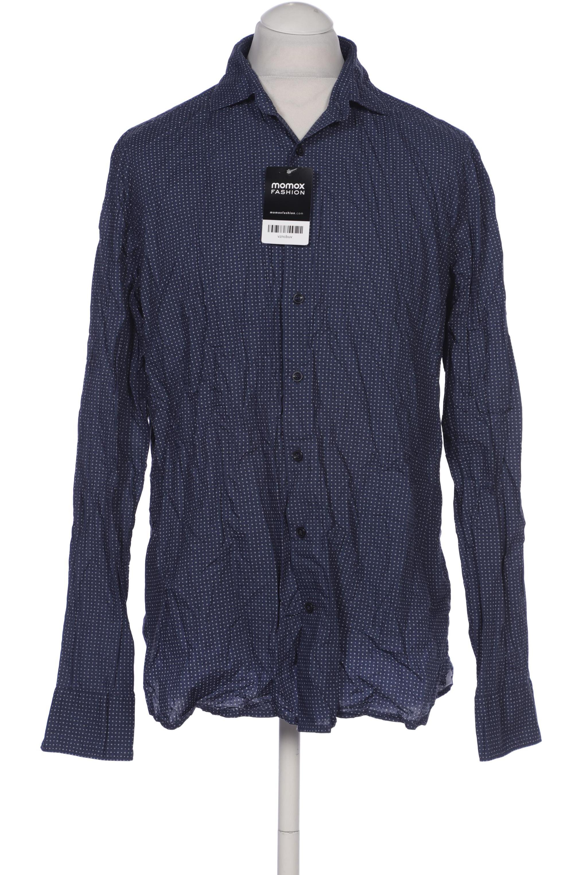

Hackett London Herren Hemd, marineblau, Gr. 54