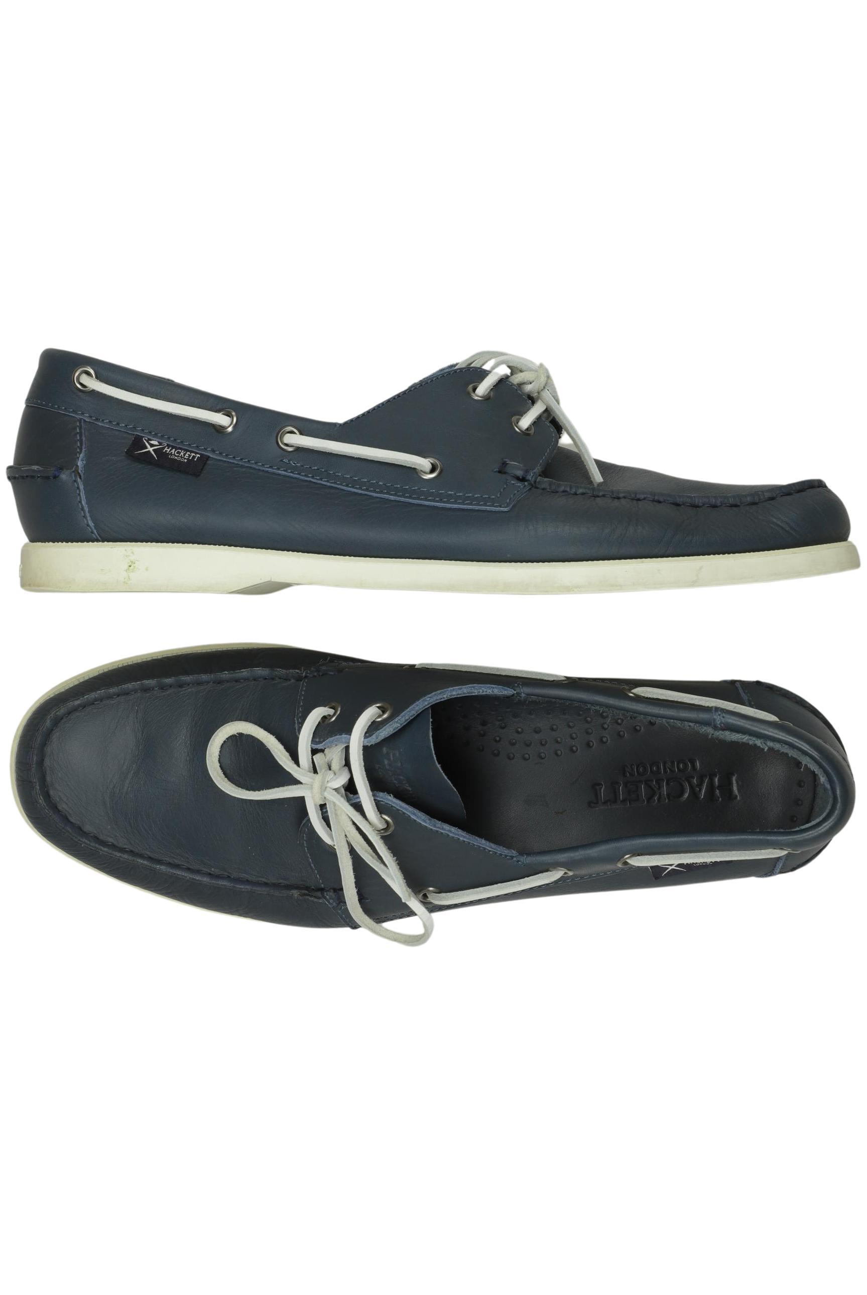 Thumbnail - Hackett London Herren Halbschuh, marineblau, Gr. 45